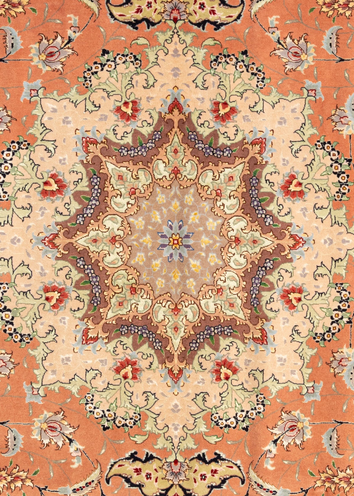 350x249 Tabriz con seta