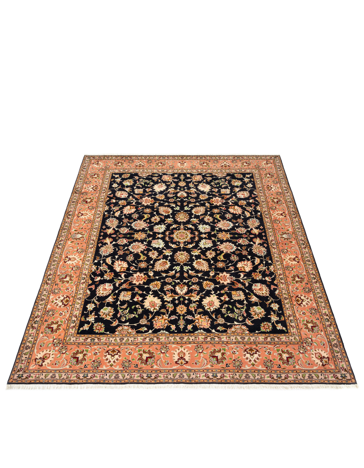 258x207 Tabriz con seta