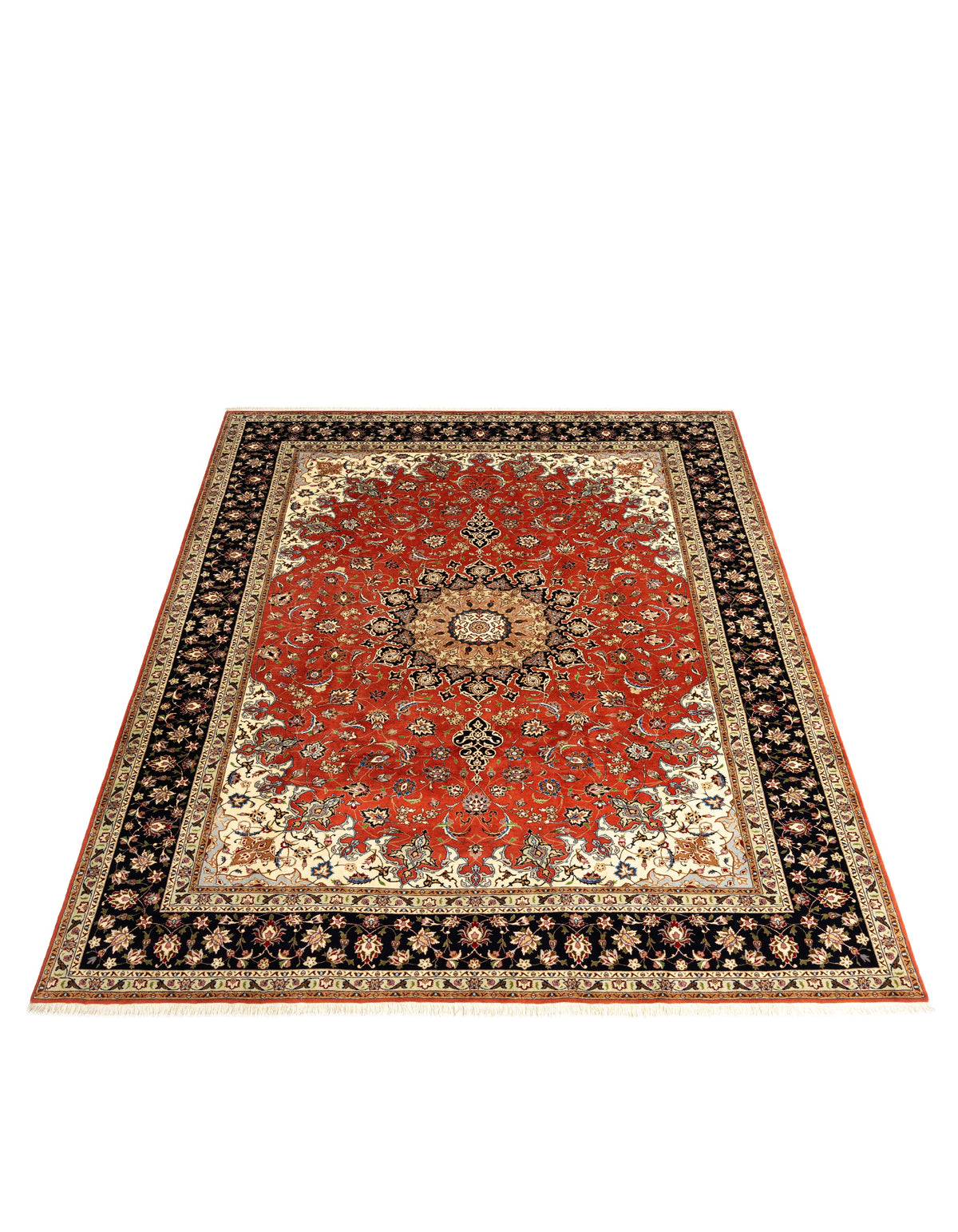 353x250 Tabriz avec soie