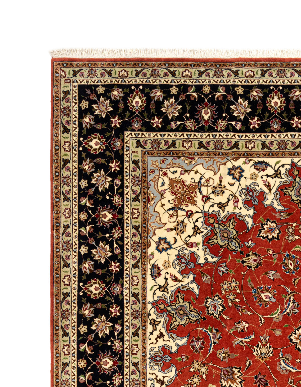 353x250 Tabriz avec soie