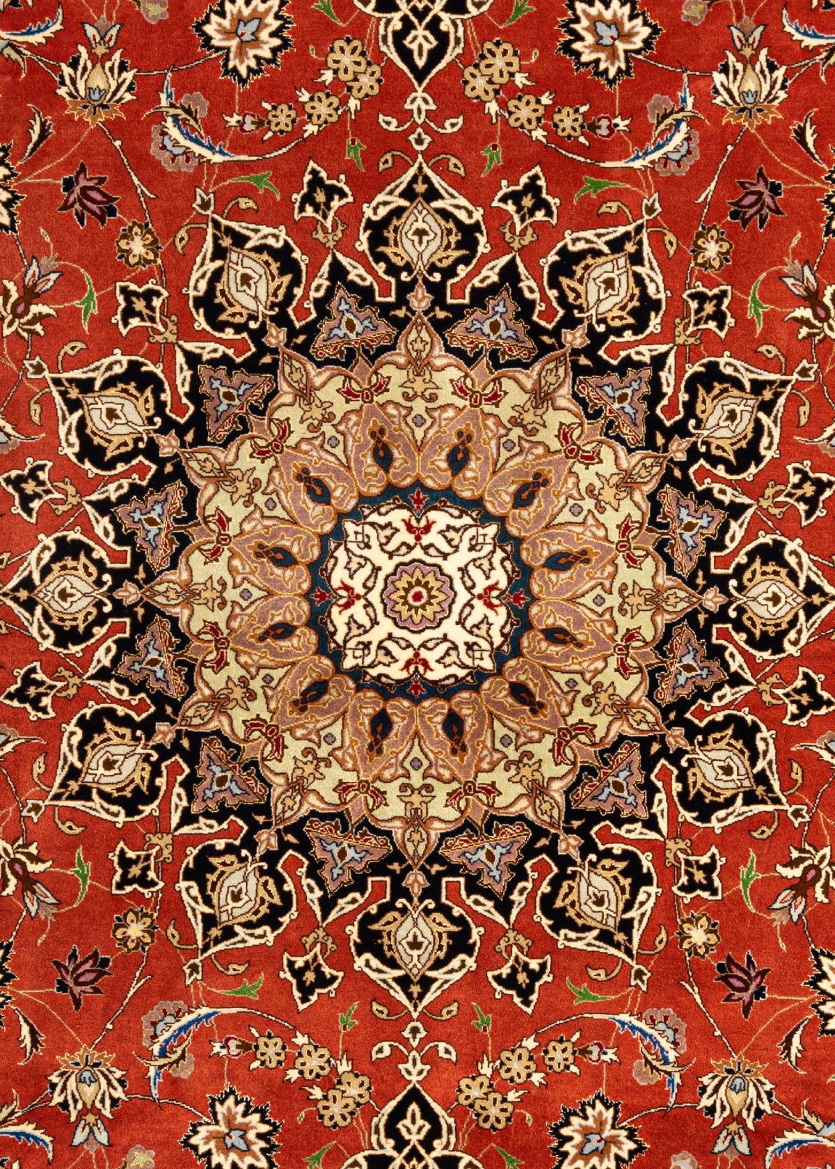 353x250 Tabriz avec soie