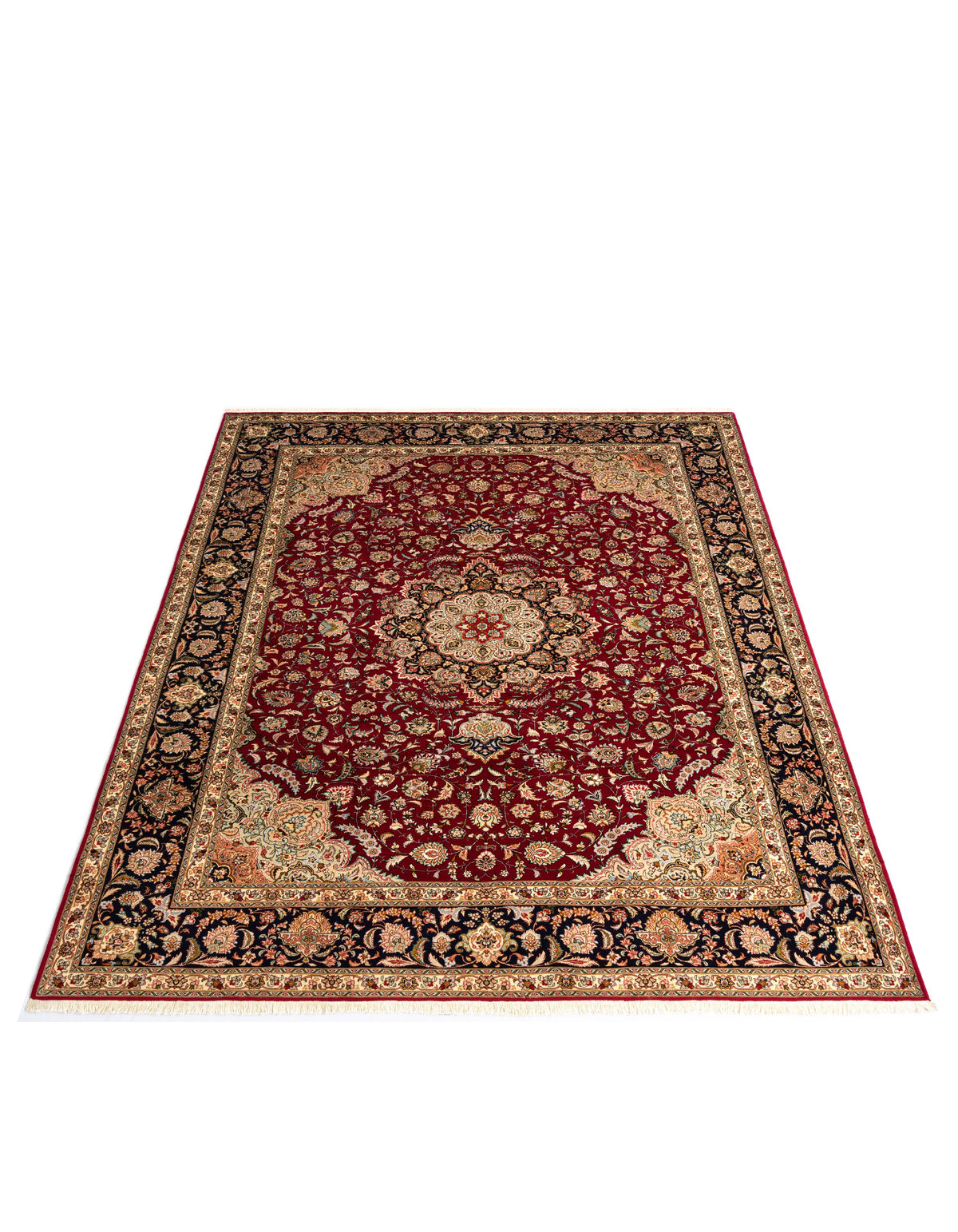 352x257 Tabriz con seta
