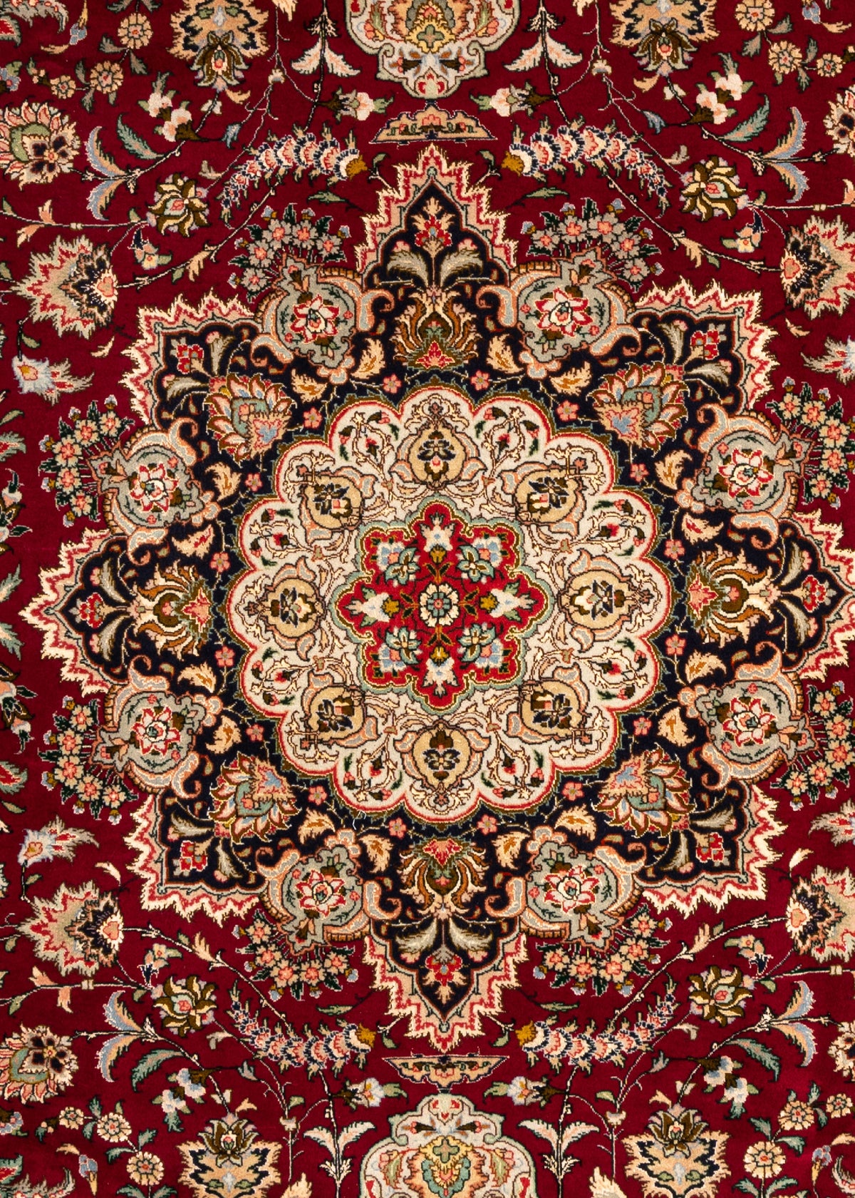 352x257 Tabriz con seta
