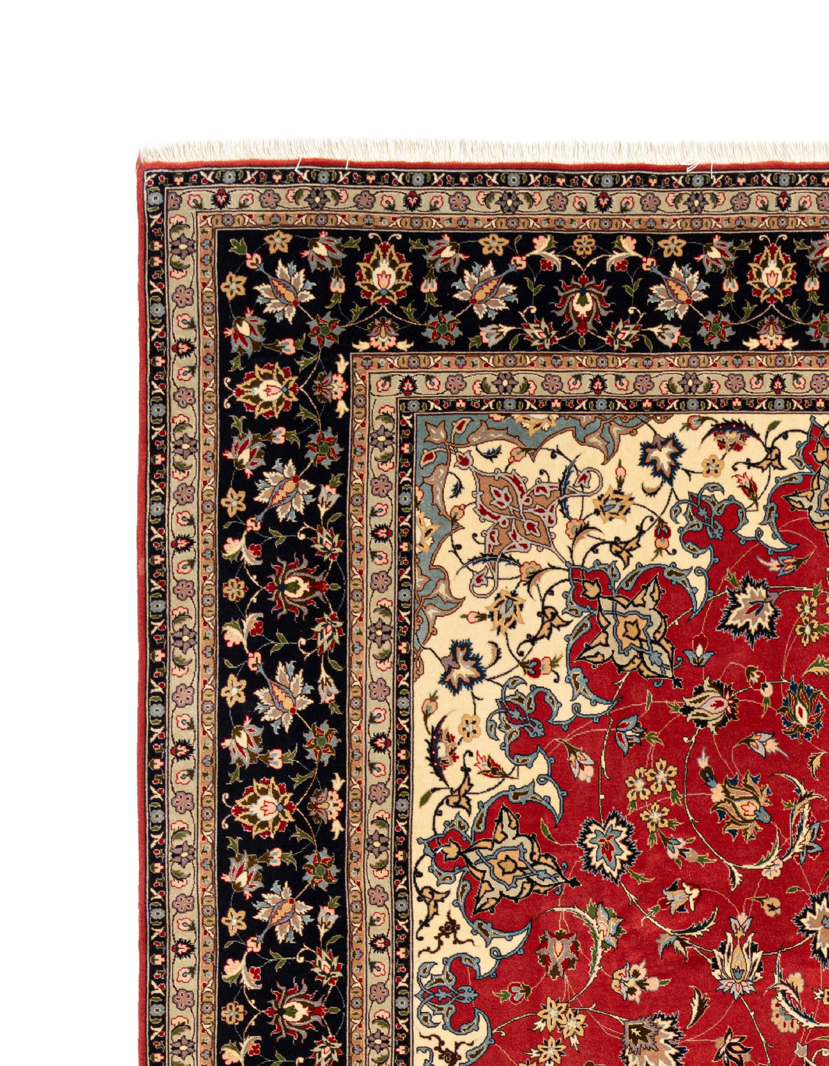 361x253 Tabriz con seta