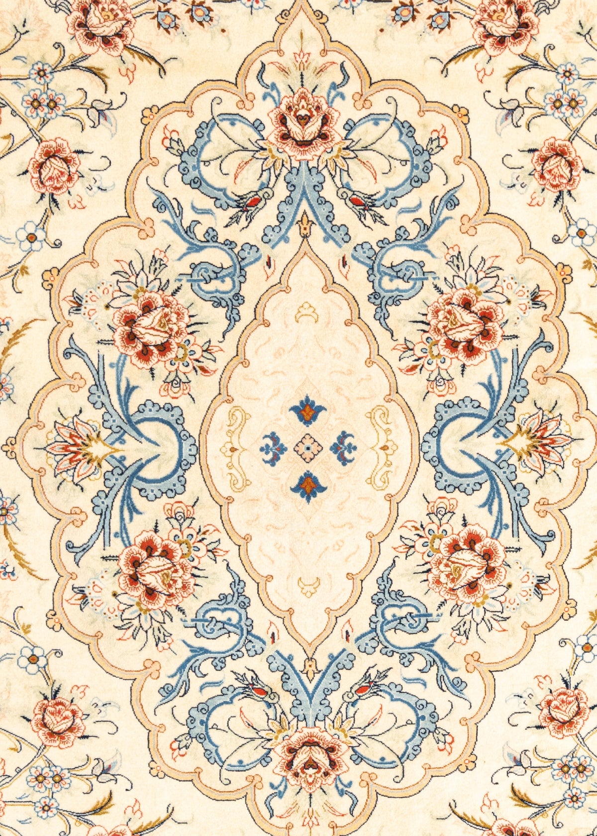 340 x 236 Täbriz mit Seide
