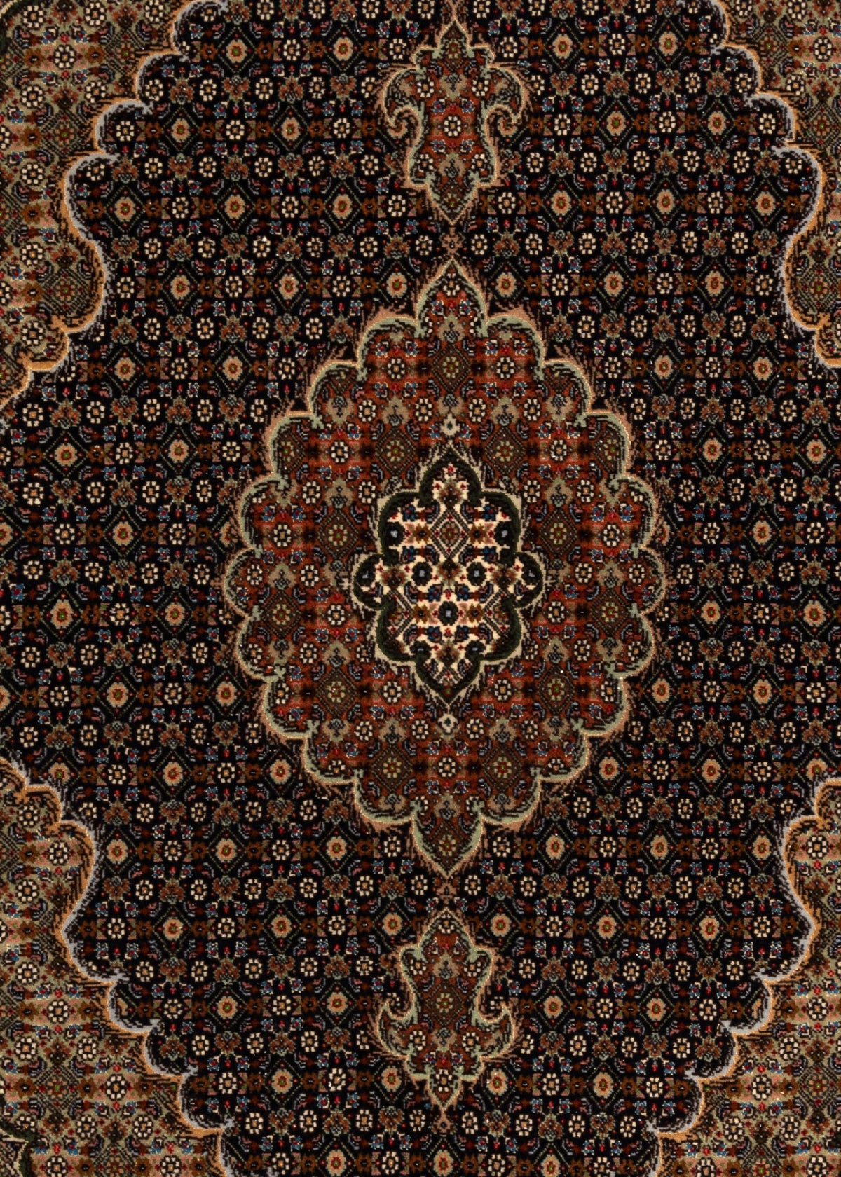 152 x 102 Täbriz Mahi