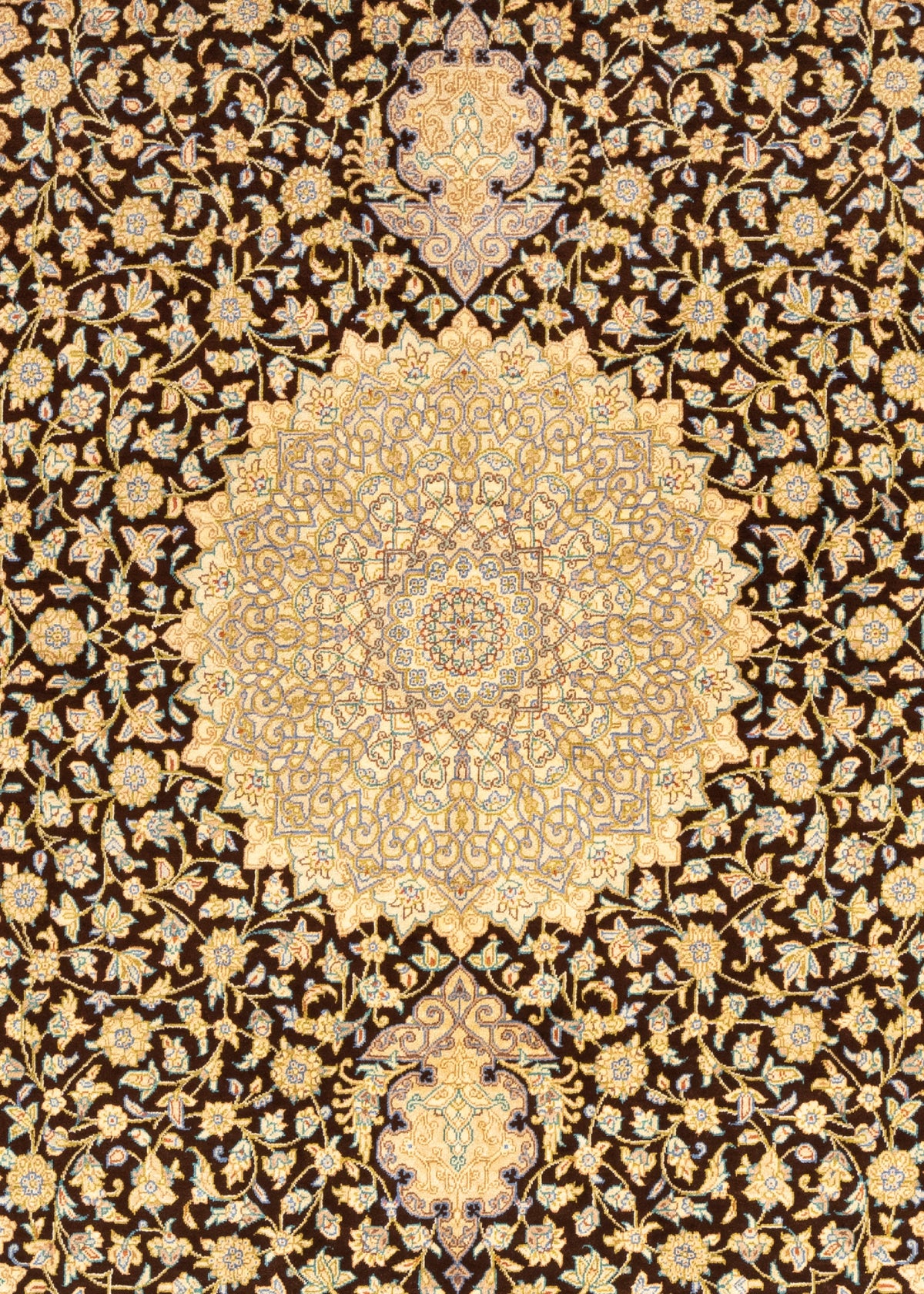 154 x 101 Ghom Seide