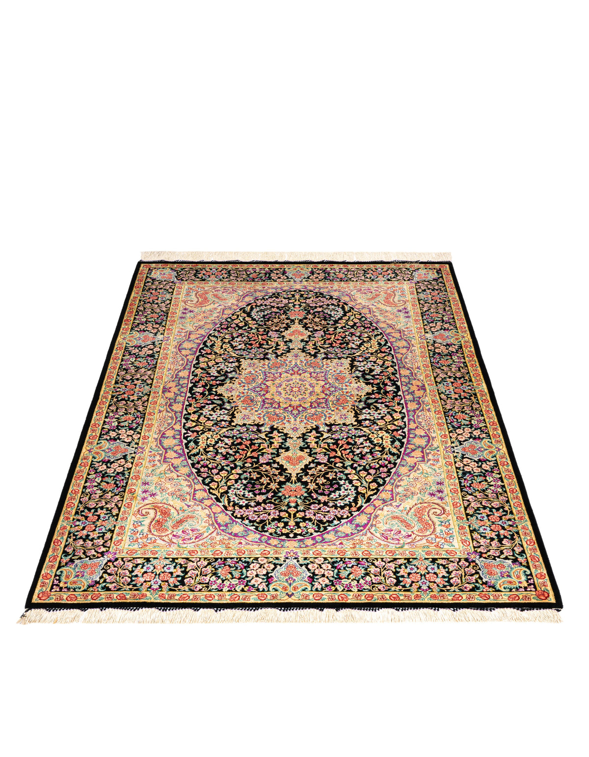 155 x 100 Ghom Seide