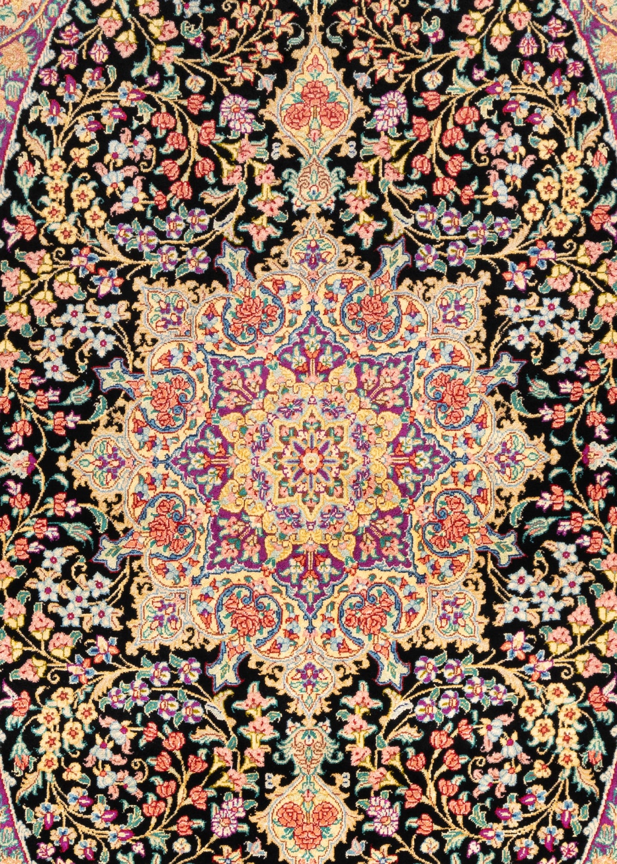 155 x 100 Ghom Seide