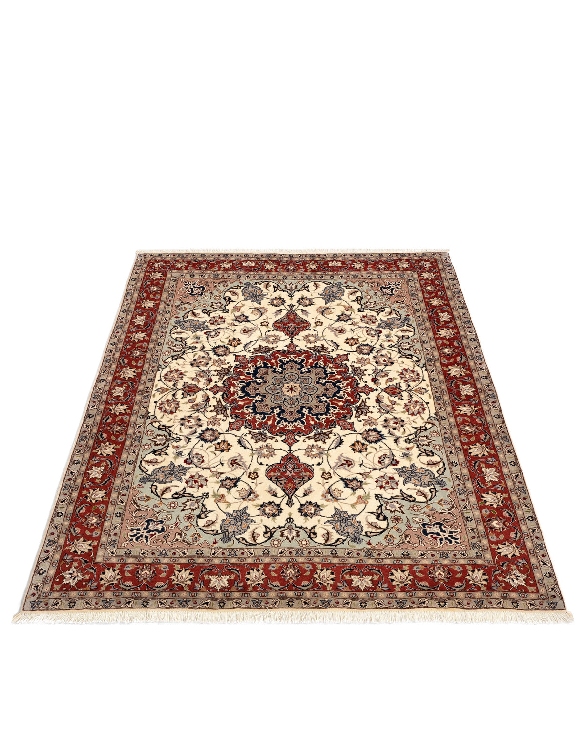 208 x 155 Täbriz mit Seide