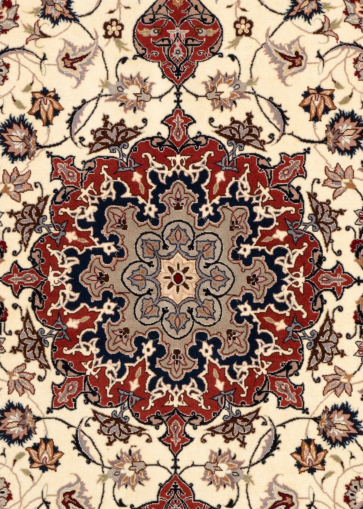 208 x 155 Täbriz mit Seide