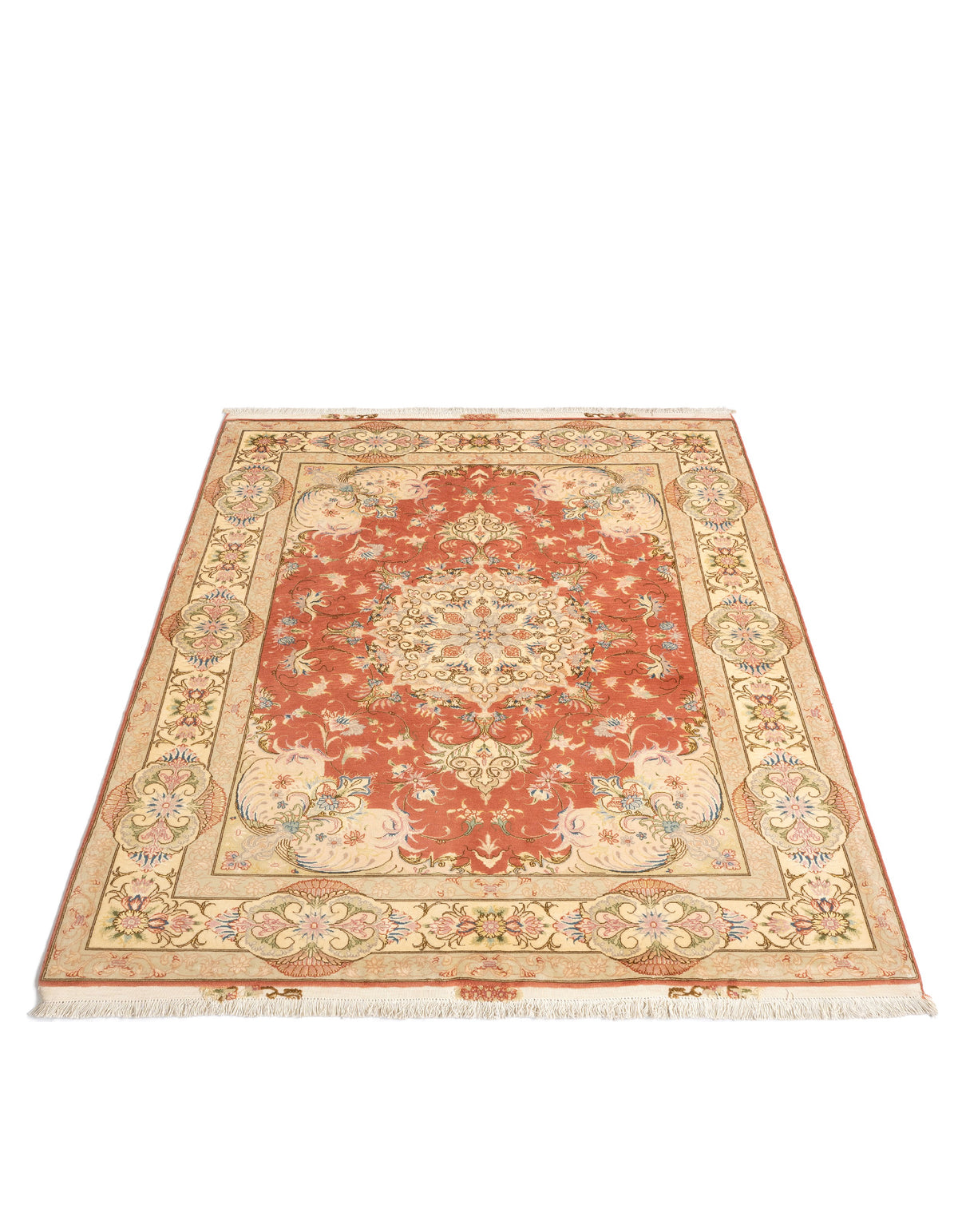 215x147 Tabriz con seta