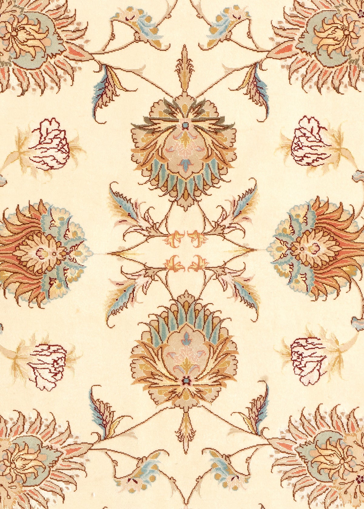 208 x 153 Täbriz mit Seide