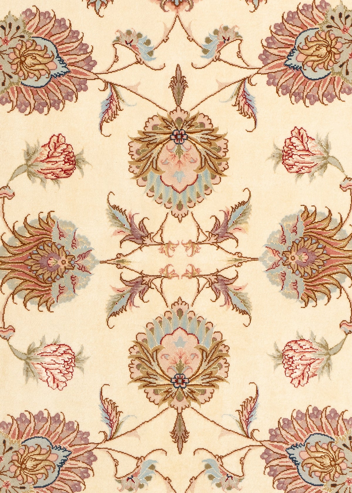 210x151 Tabriz avec soie