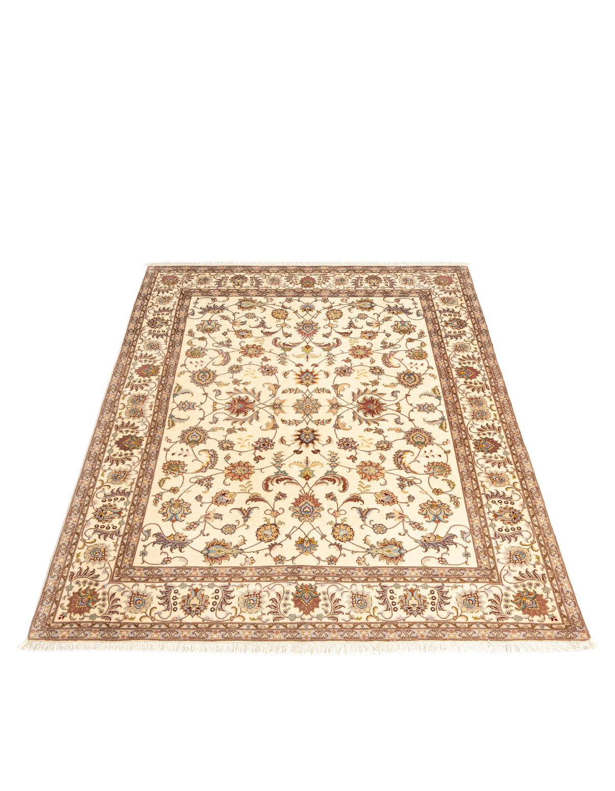 203 x 149 Täbriz mit Seide