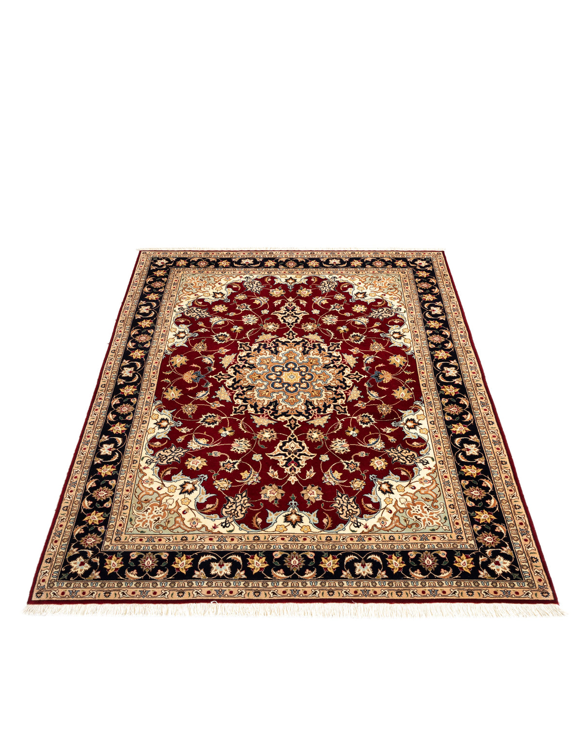 206 x 154 Täbriz mit Seide