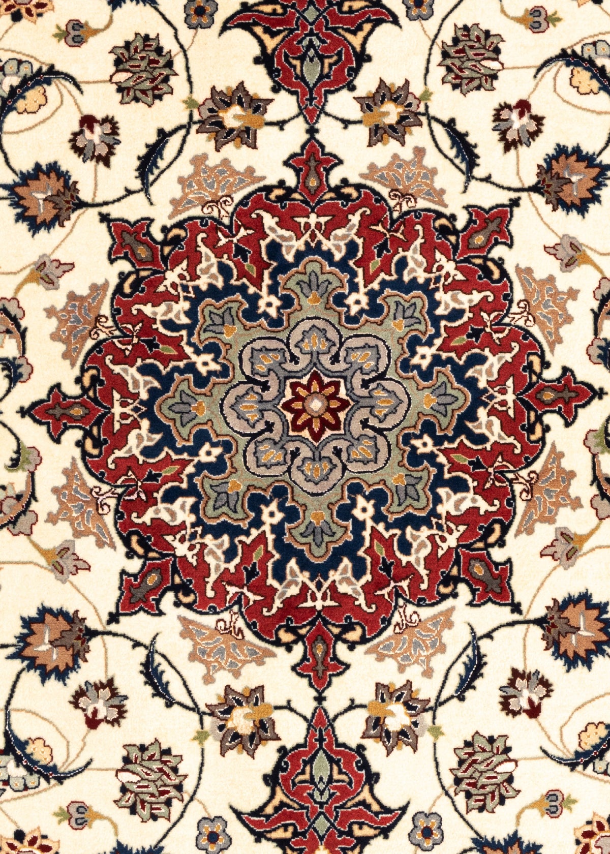 207 x 152 Täbriz mit Seide