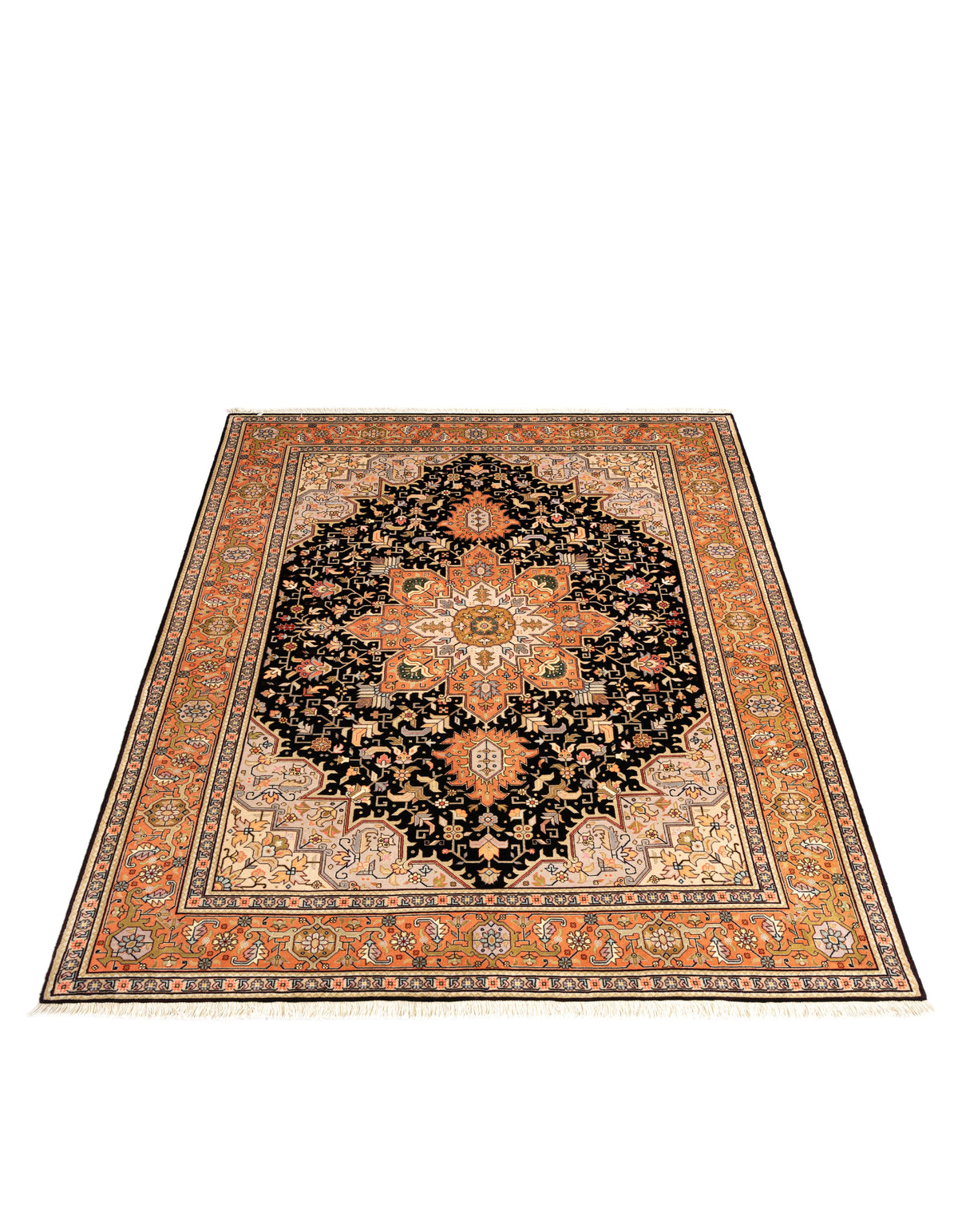 213 x 150 Täbriz mit Seide