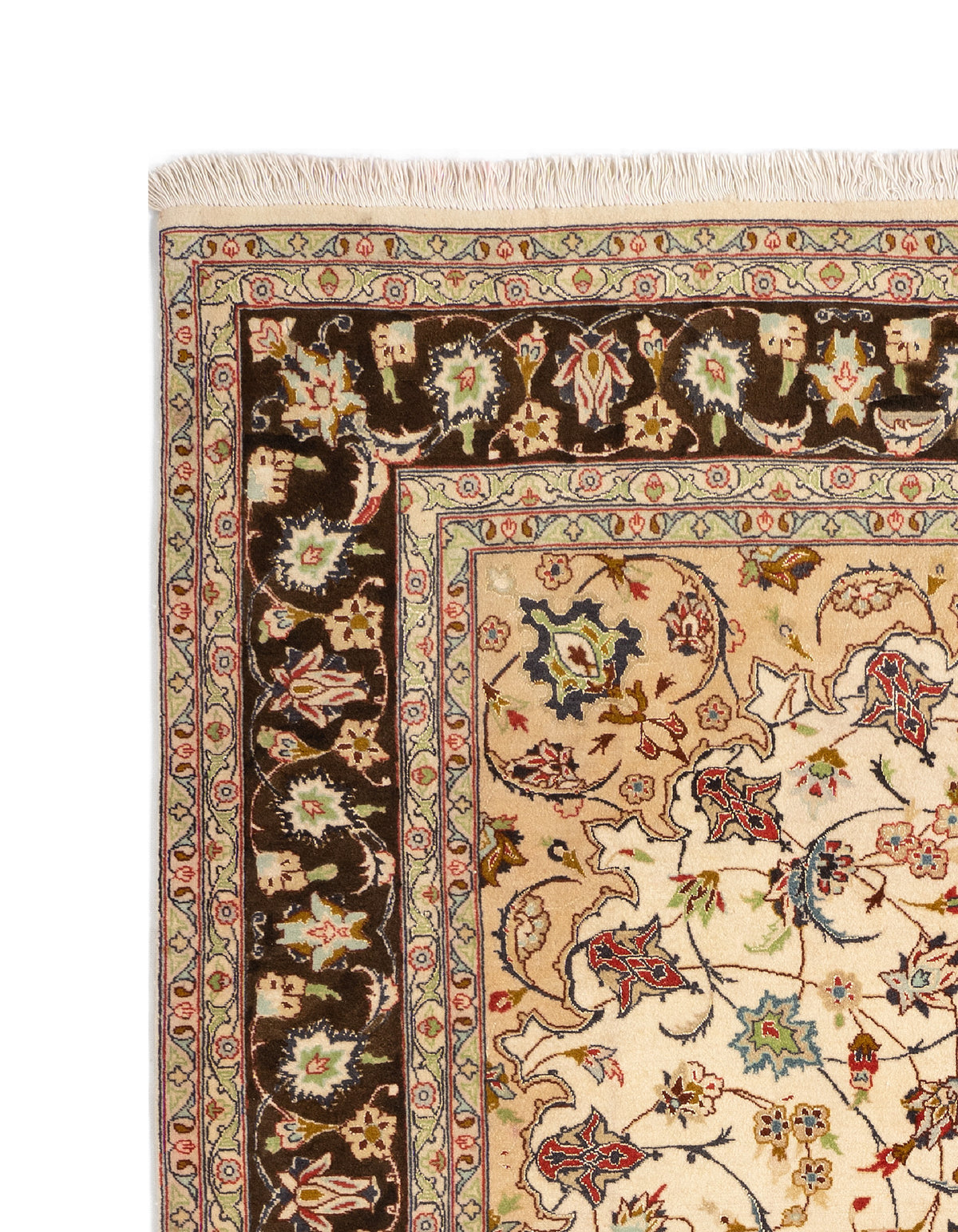 205 x 150 Tabriz con seta