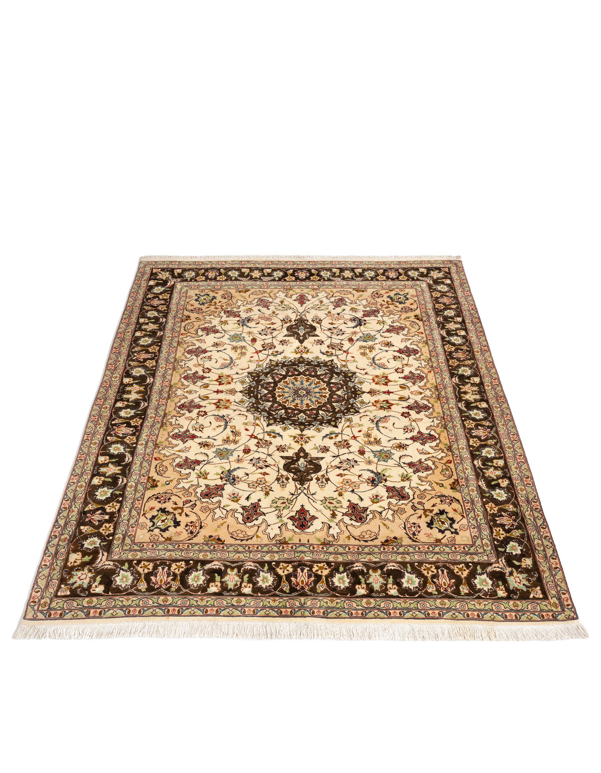 205 x 150 Tabriz con seta