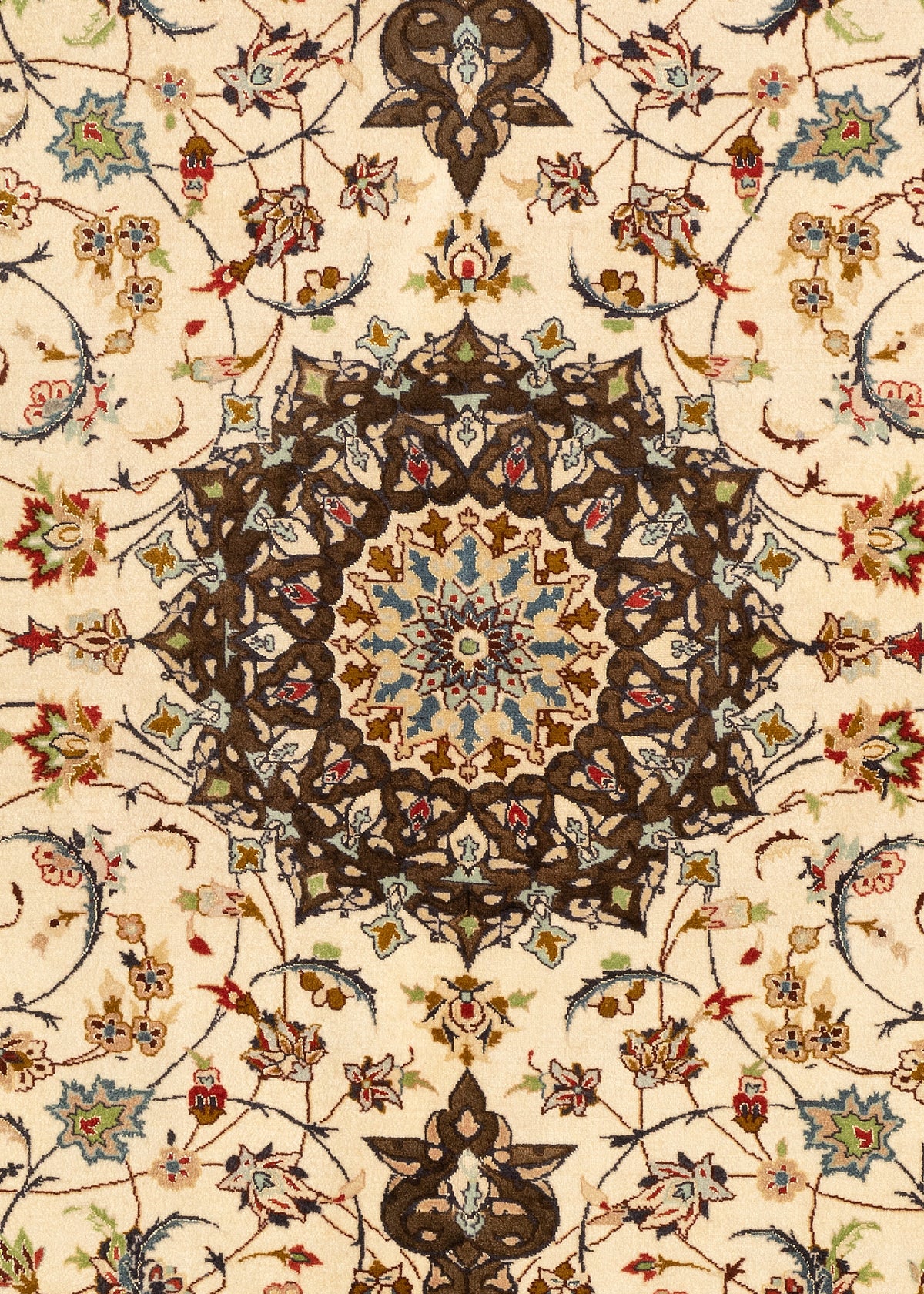 205 x 150 Tabriz con seta