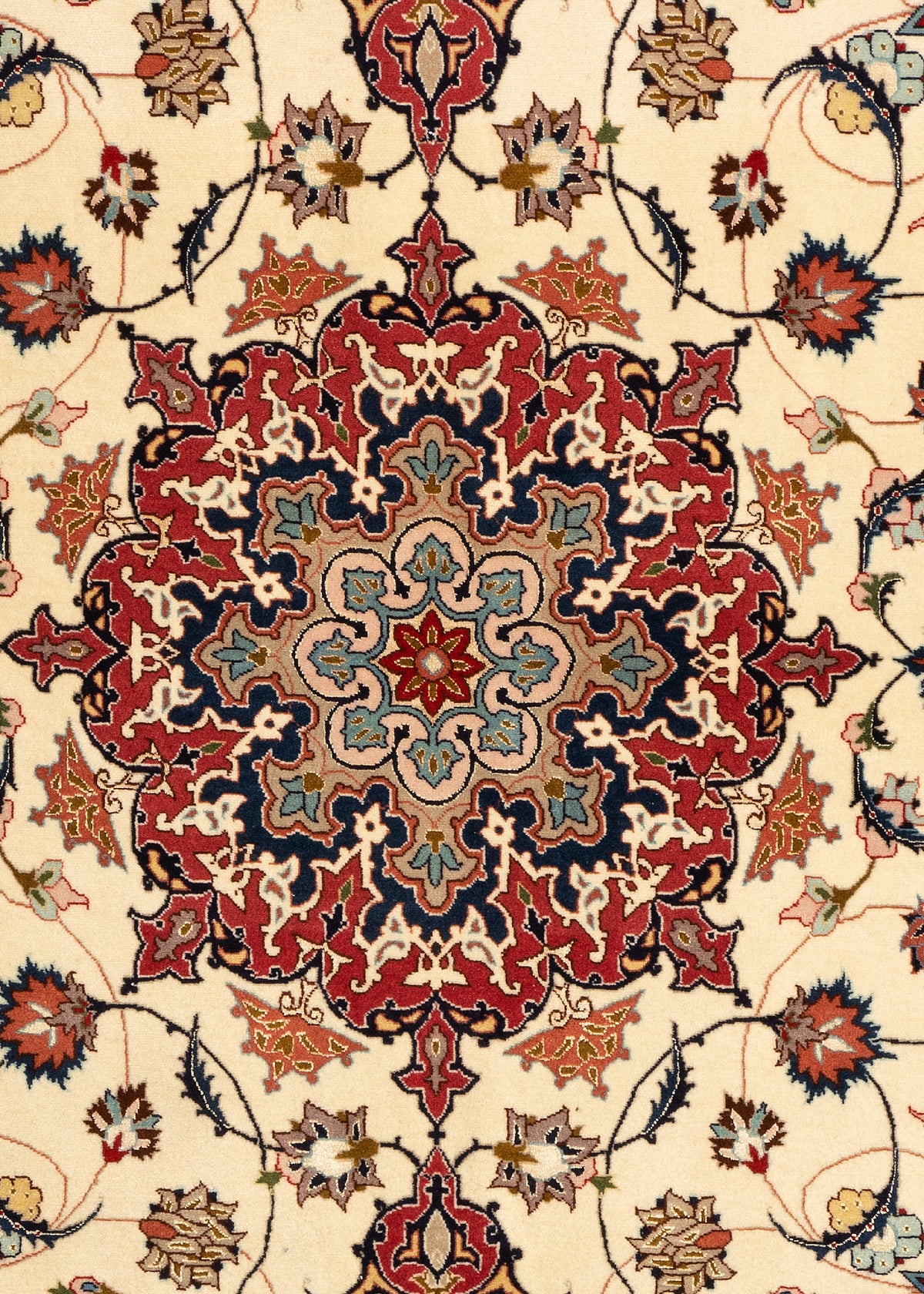 220 x 153 Tabriz con seta
