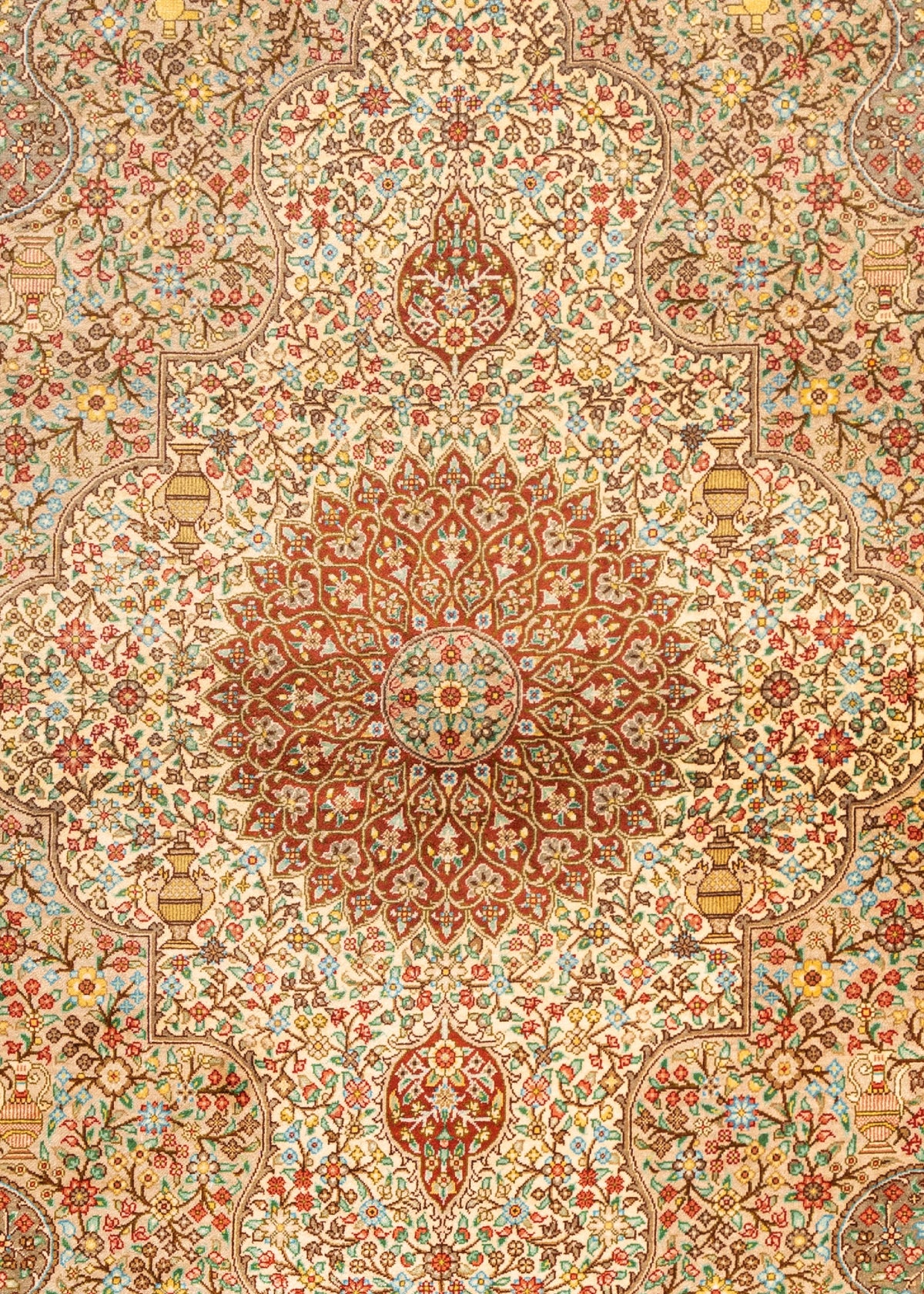 156 x 102 Ghom Seide