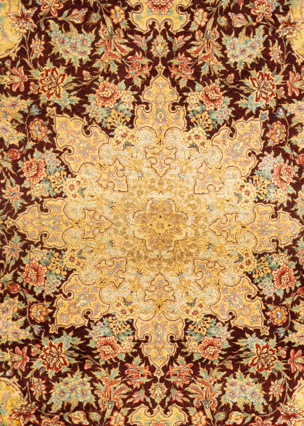 160 x 102 Ghom Seide