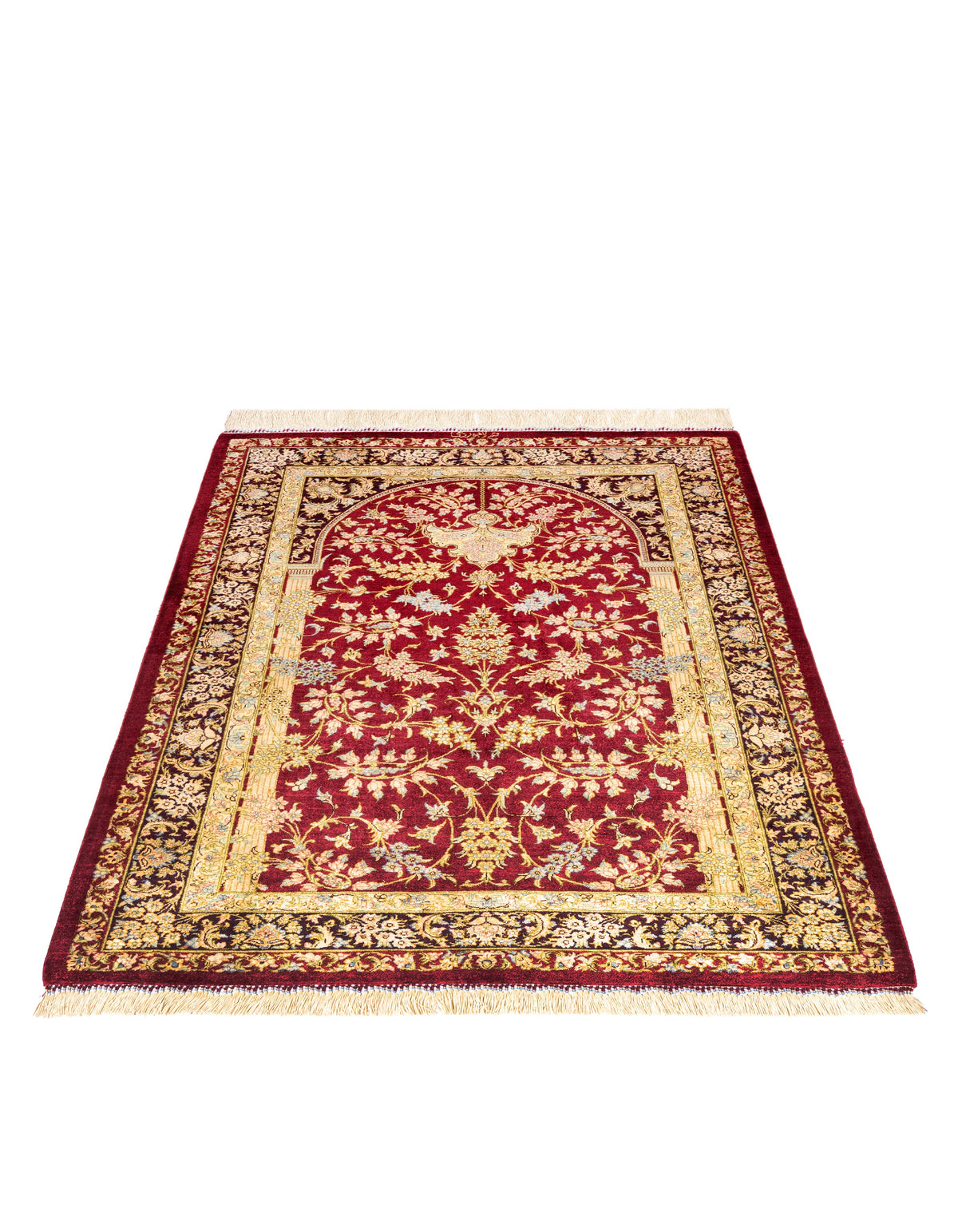 116x80 Ghom silk