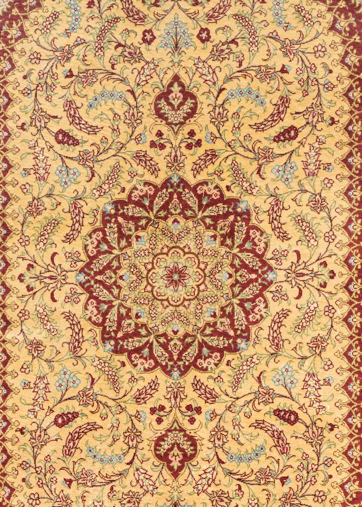 120 x 80 Ghom Seide