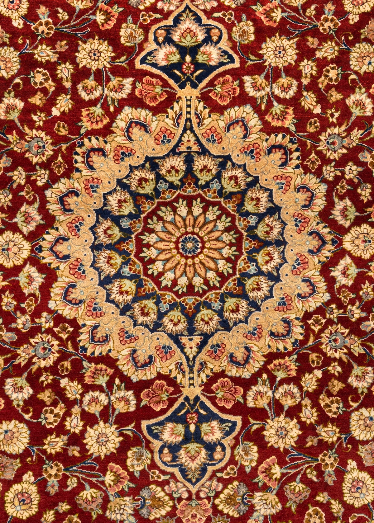 120 x 80 Ghom Seide