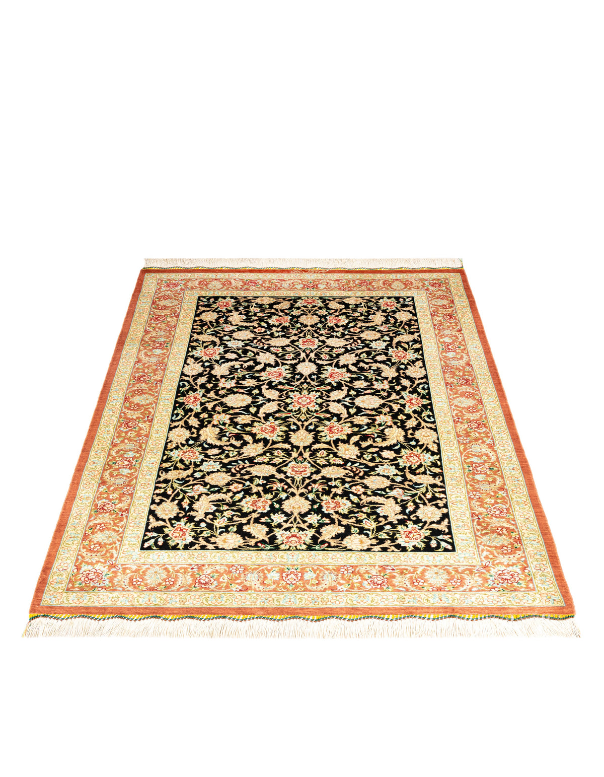 126x80 Ghom silk