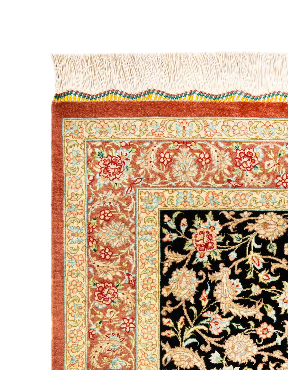 126x80 Ghom silk