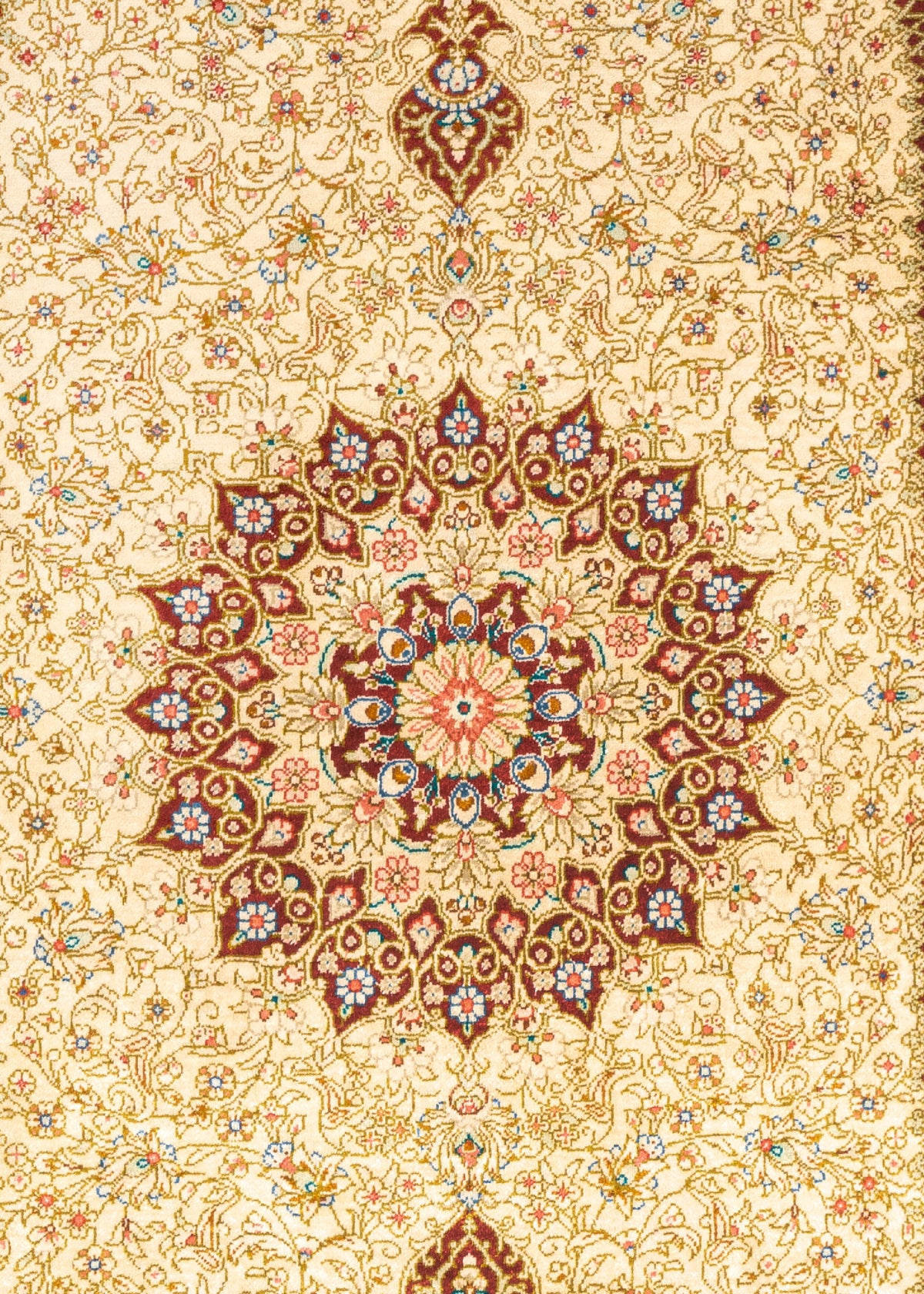 122 x 80 Ghom Seide