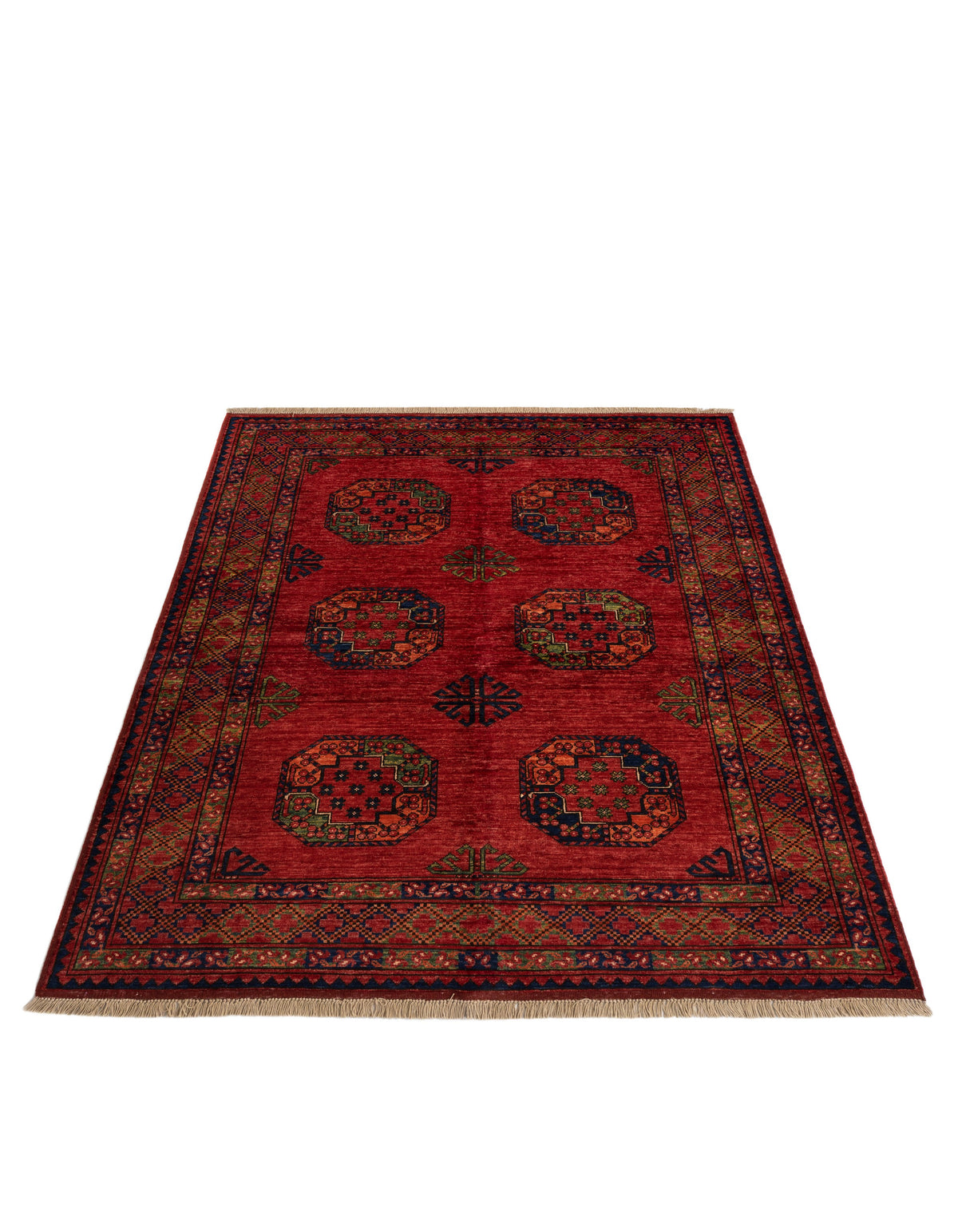205 x 155 Ersari Afghan
