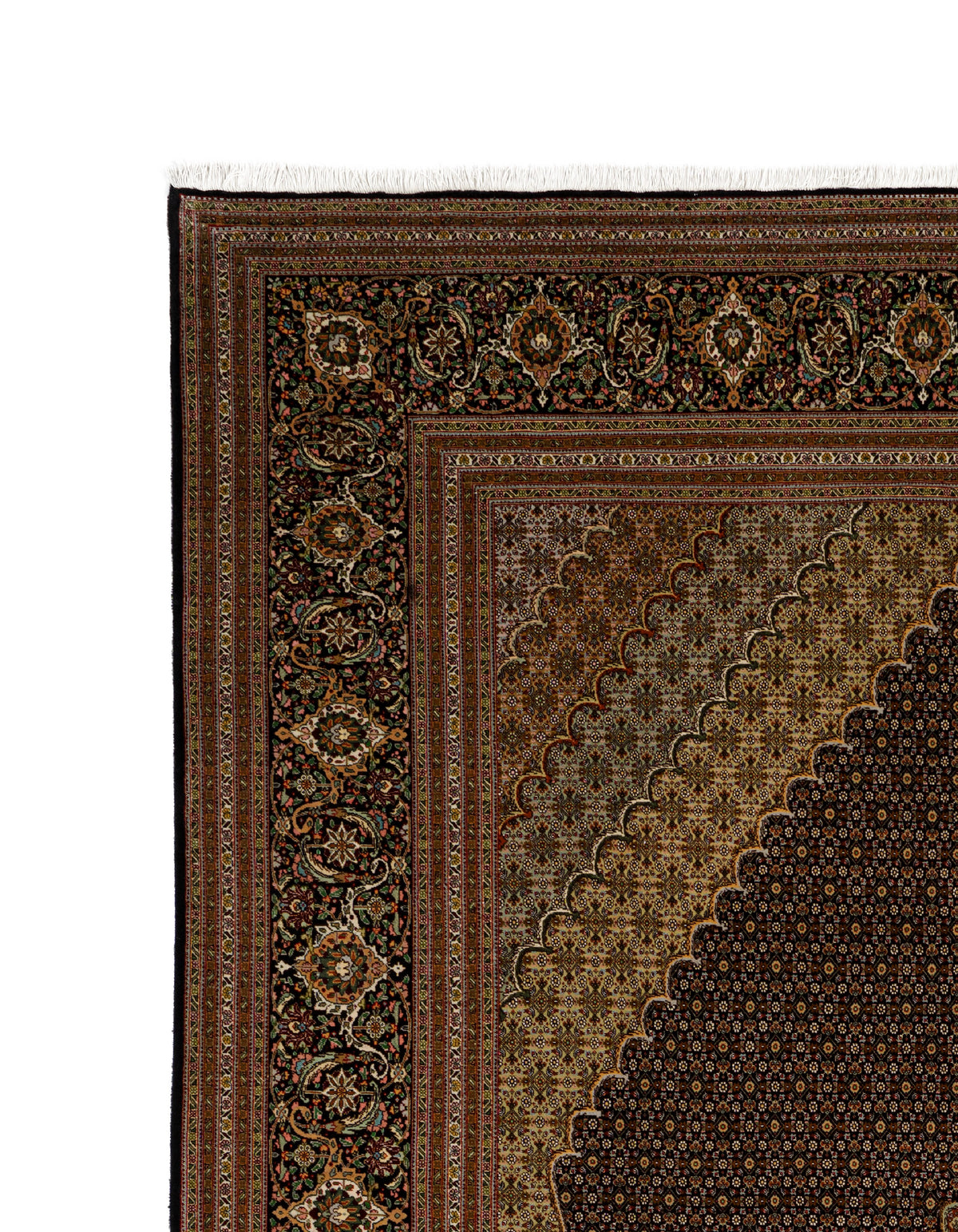 411x304 Mahi di Tabriz con seta