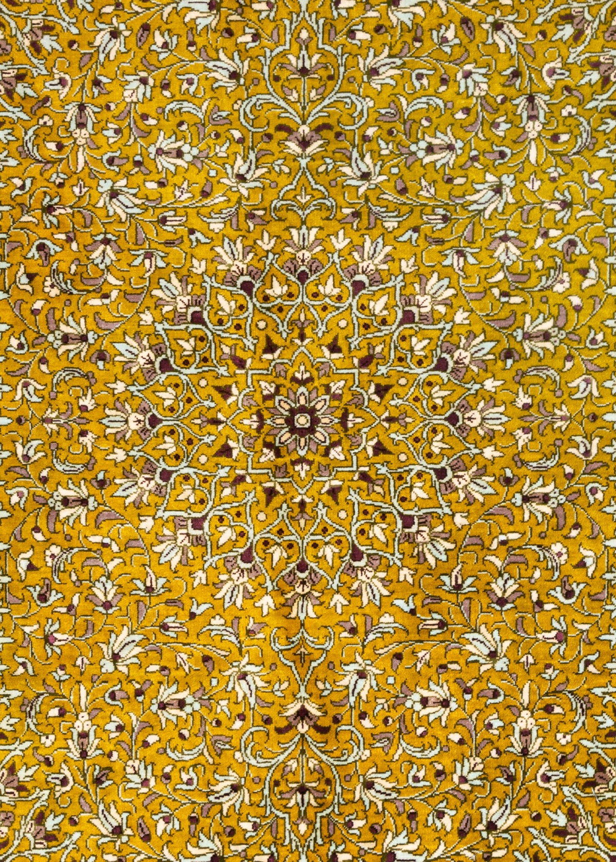 89x60 Ghom silk