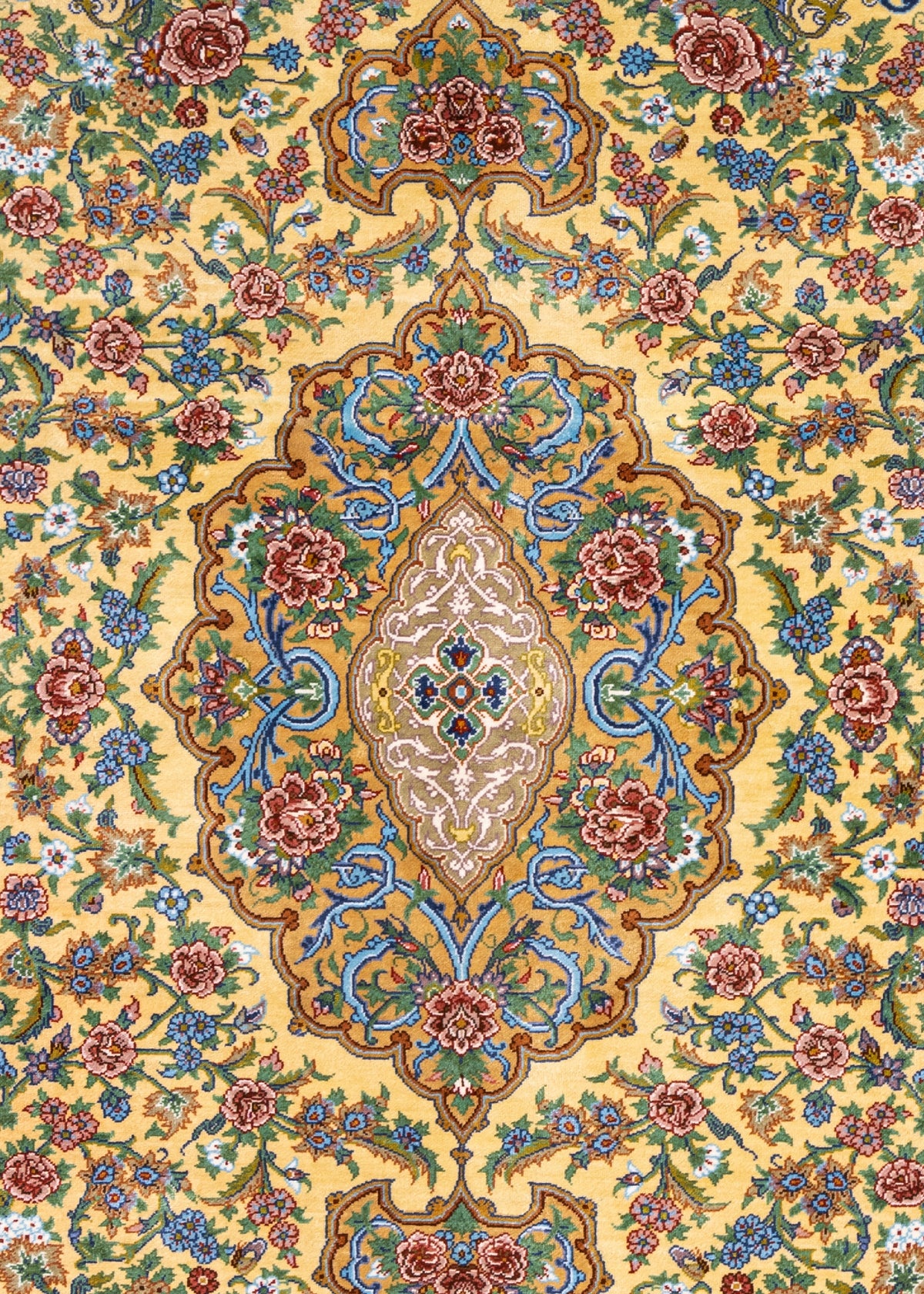 115 x 79 Ghom Seide