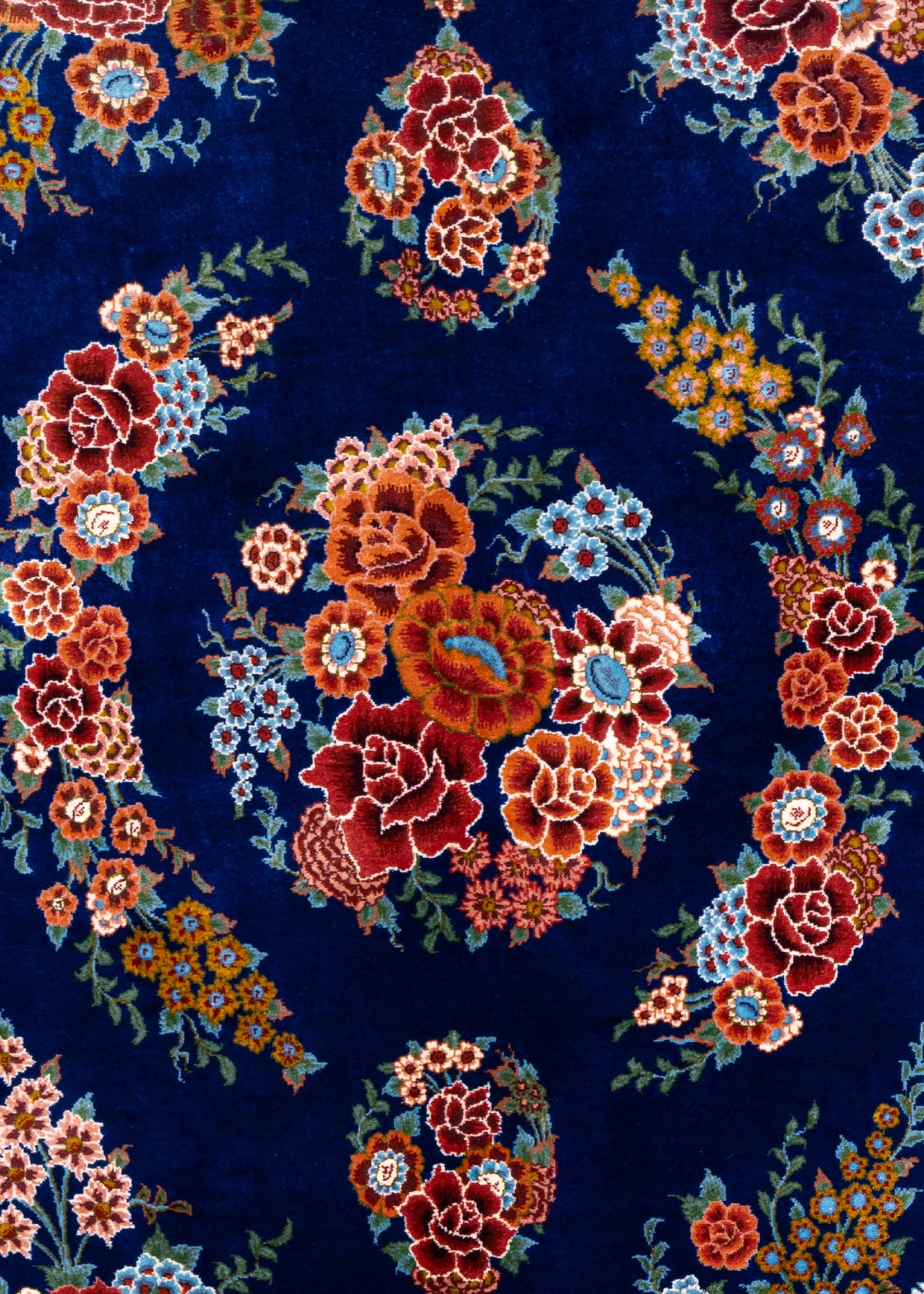 127 x 76 Ghom Seide