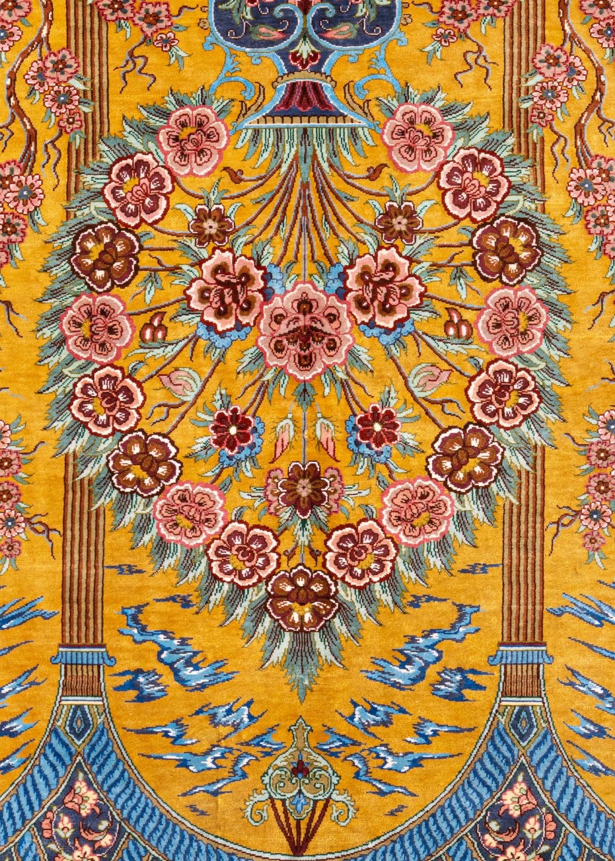 118 x 78 Ghom Seide