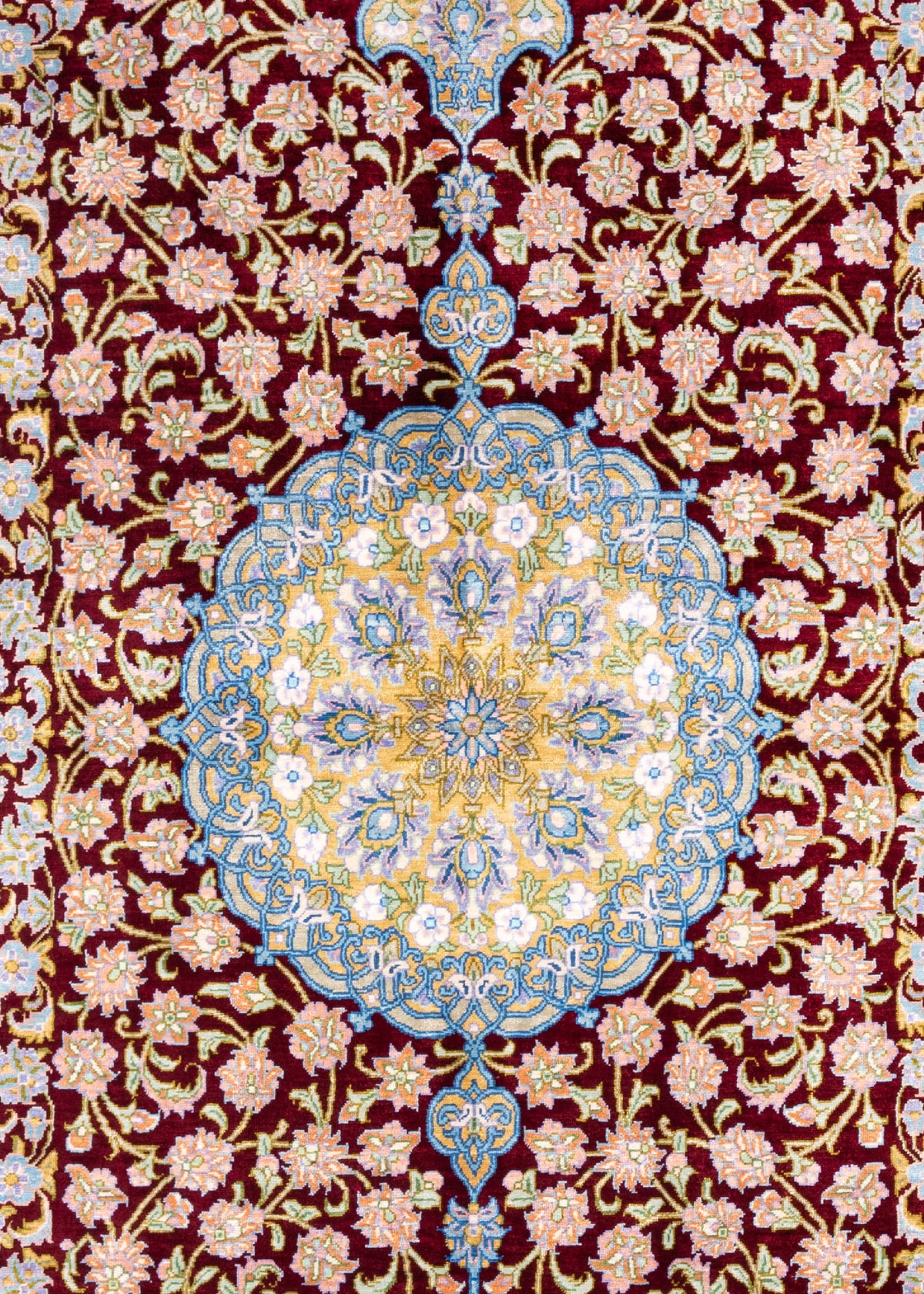 128 x 78 Ghom Seide