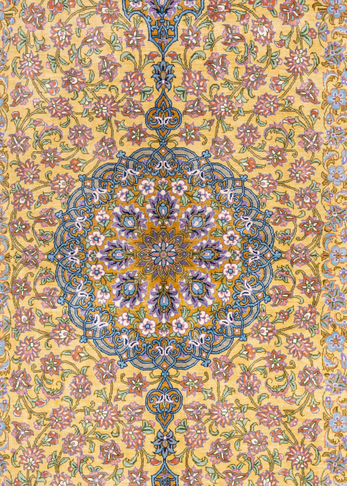 133 x 77 Ghom Seide