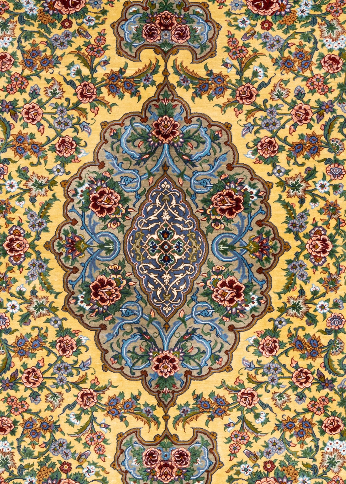 116 x 81 Ghom Seide