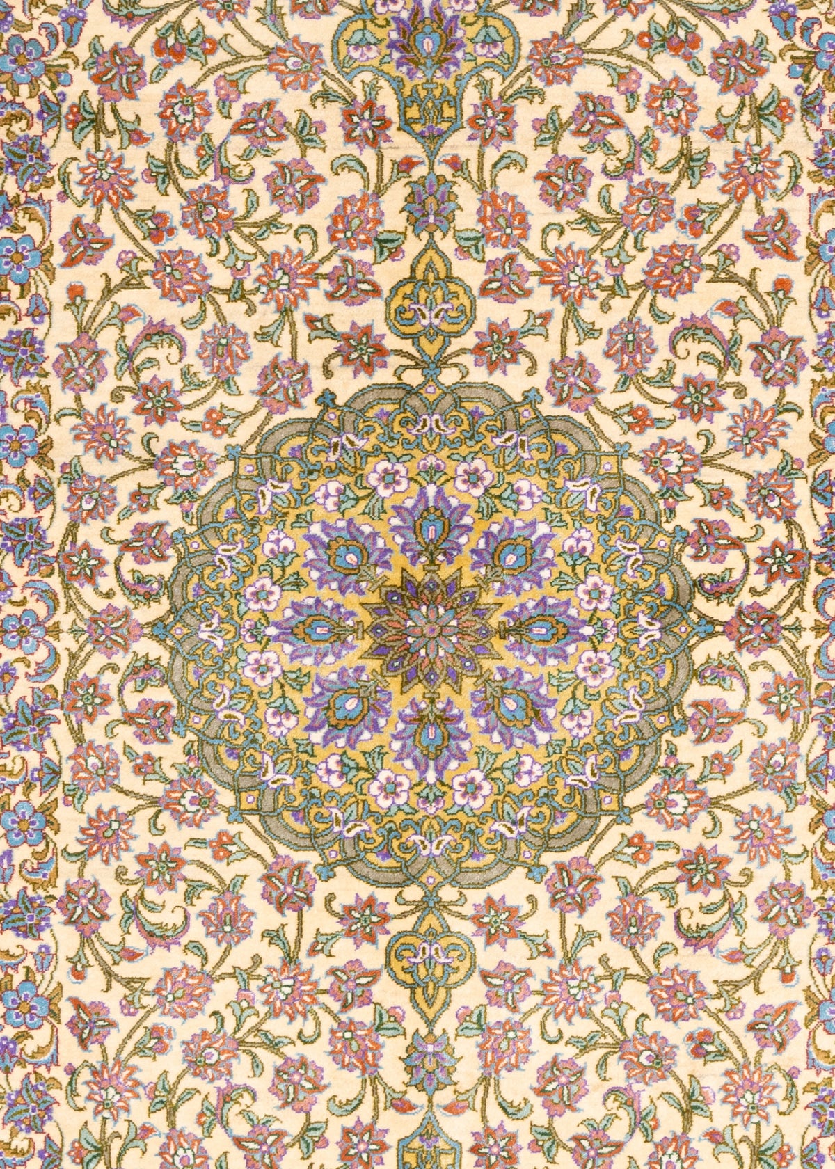 128 x 81 Ghom Seide