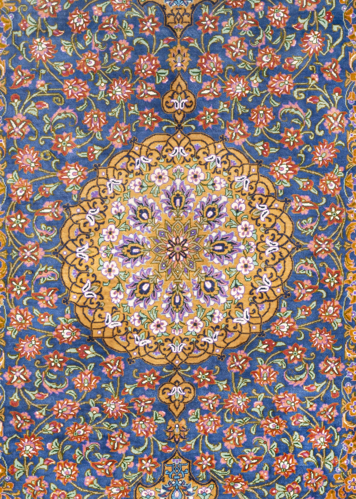 123 x 80 Ghom Seide