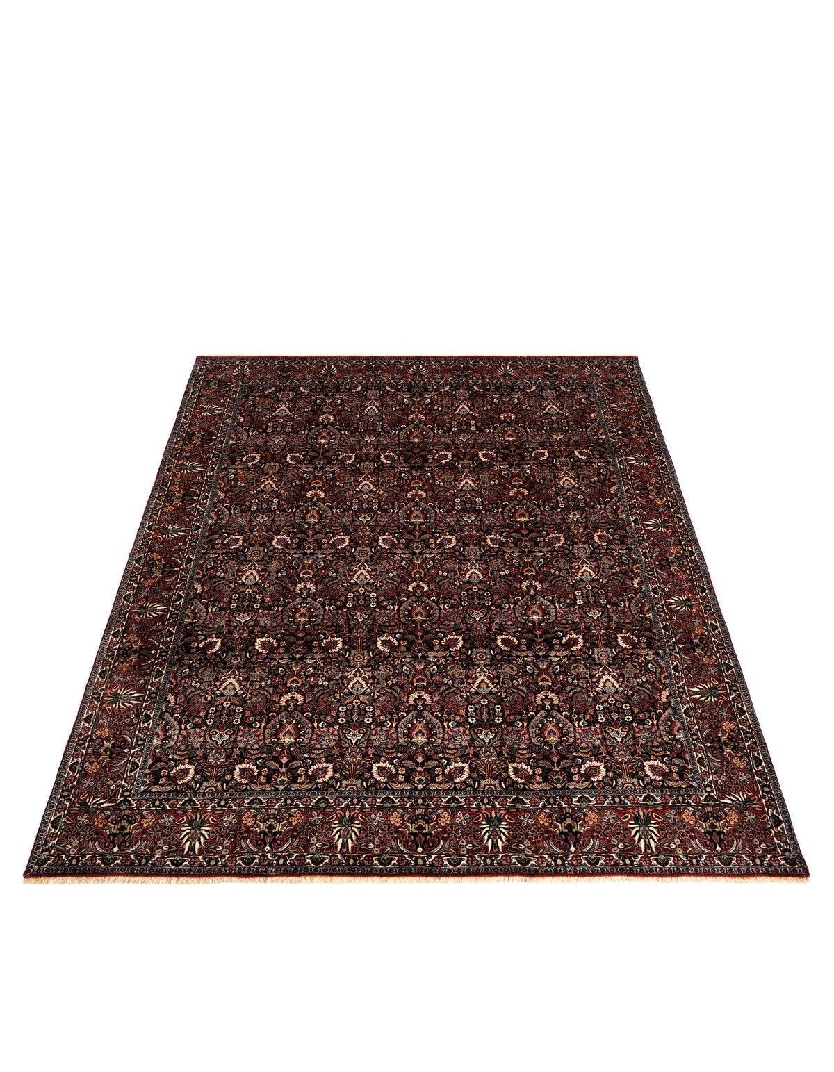 340 x 252 Bidjar mit Seide