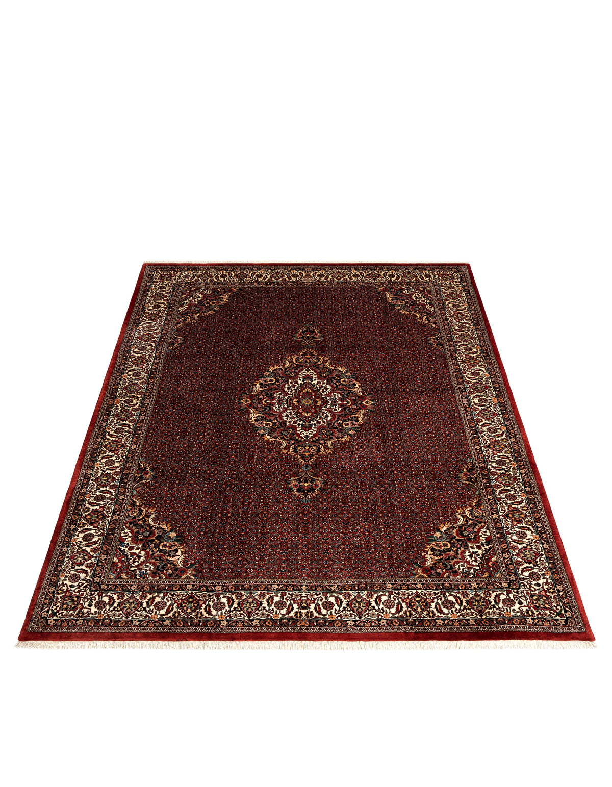 354x250 Bidjar with silk