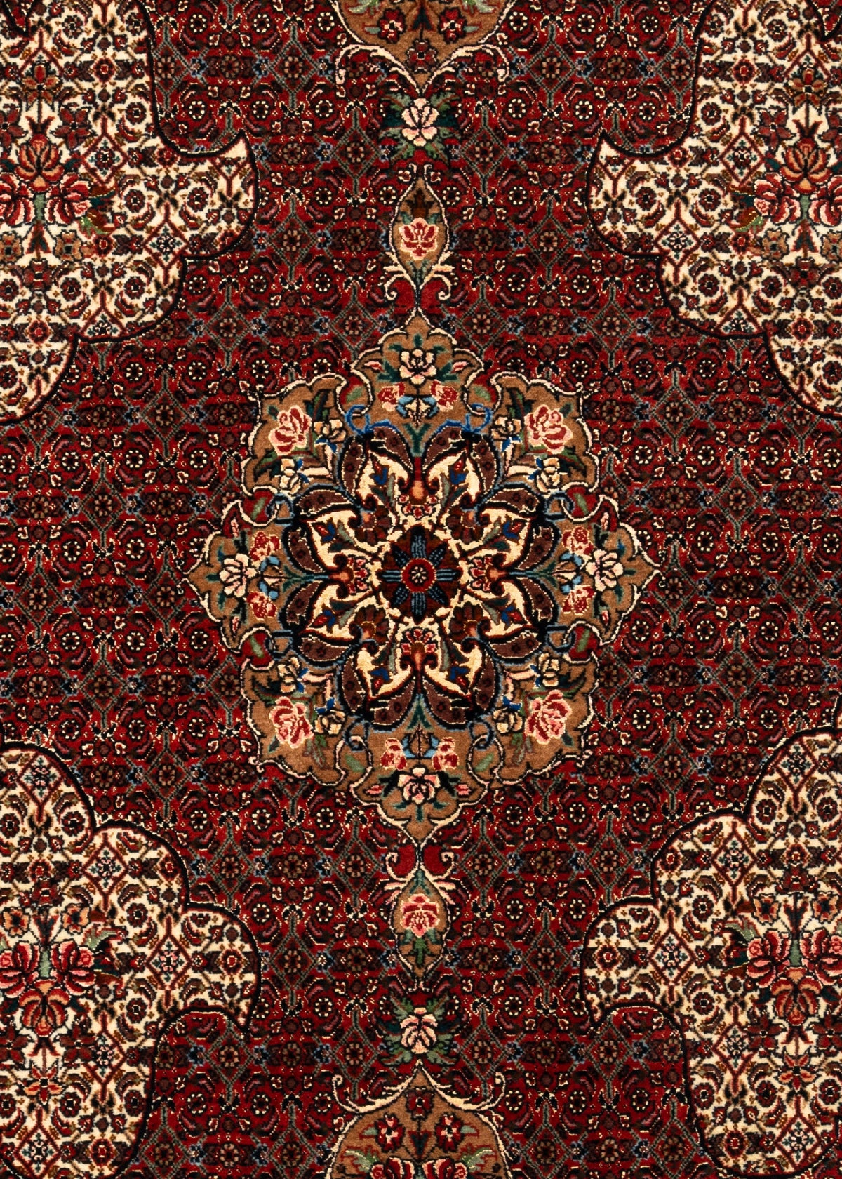 182x111 Bidjar con seta