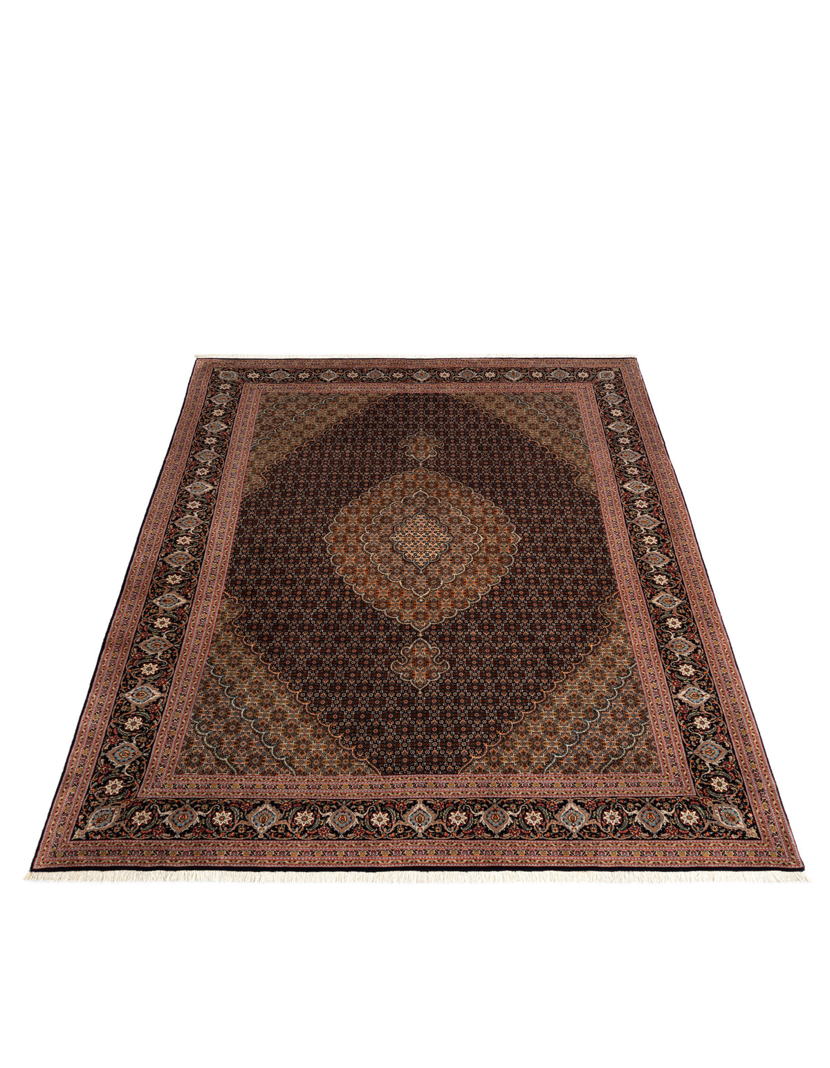 300x202 Tabriz Mahi con seta