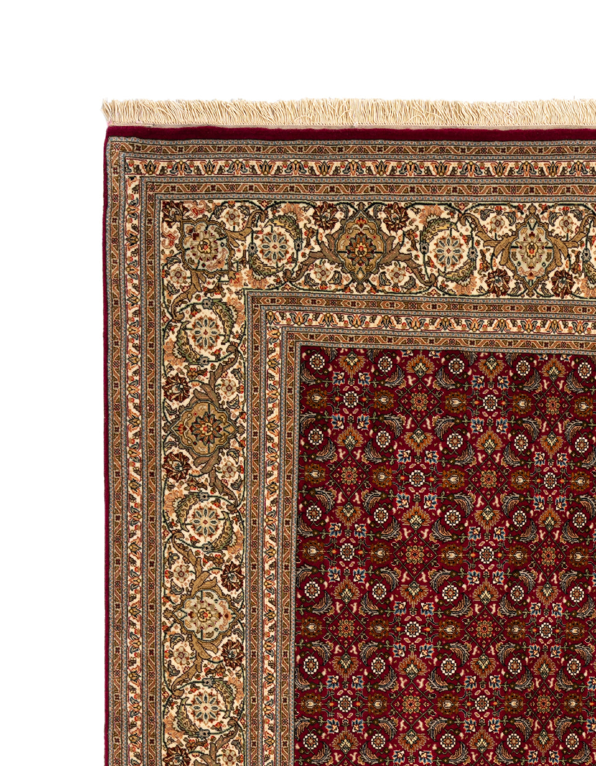 295x200 Tabriz Mahi con seta